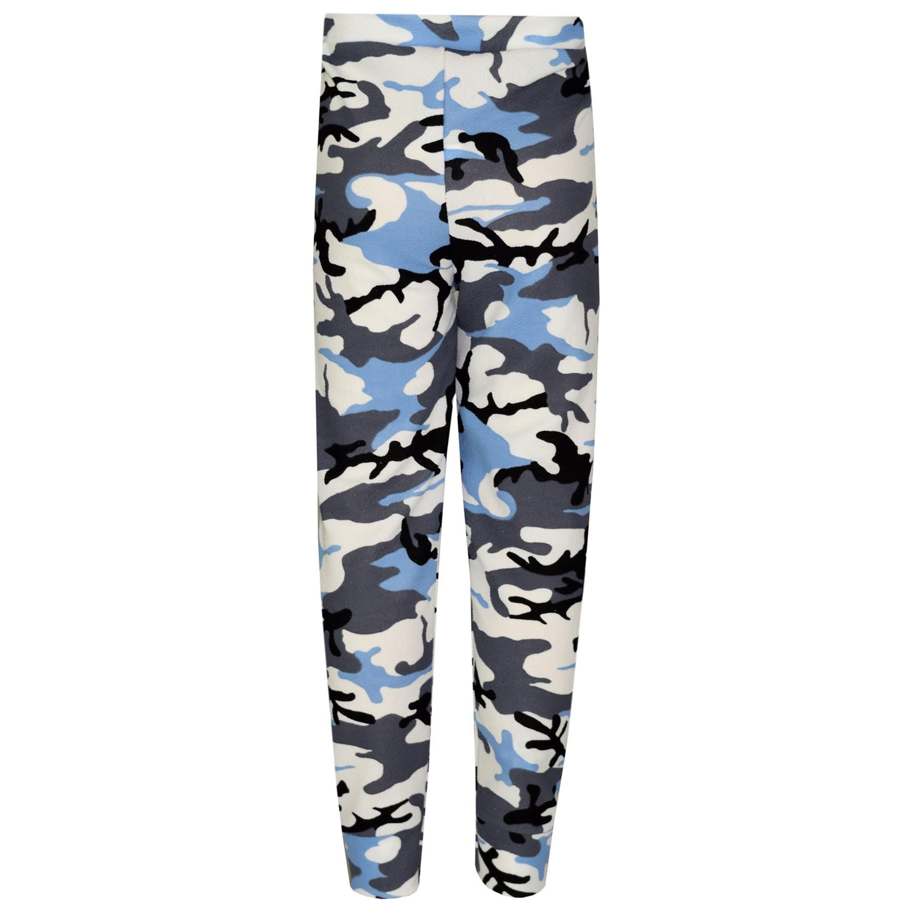 Kids Girls Camouflage Hooded Top & Legging Set