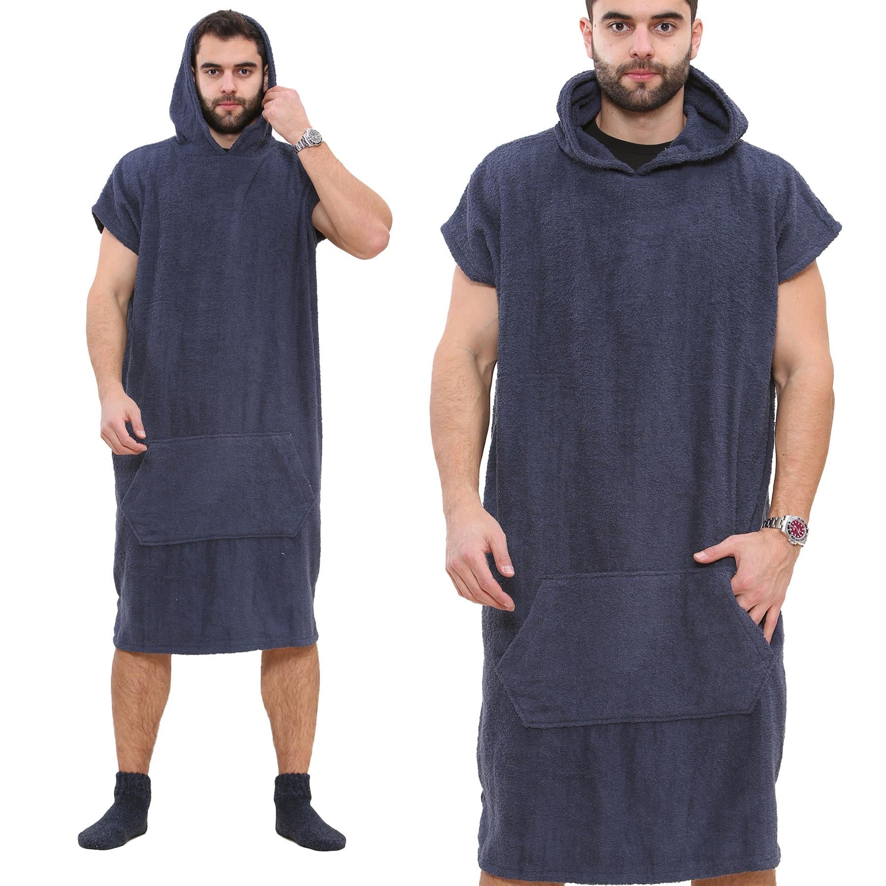 Adults Towel Poncho Bathrobe Ladies Gents Mens Gift - Kids Clothing Store