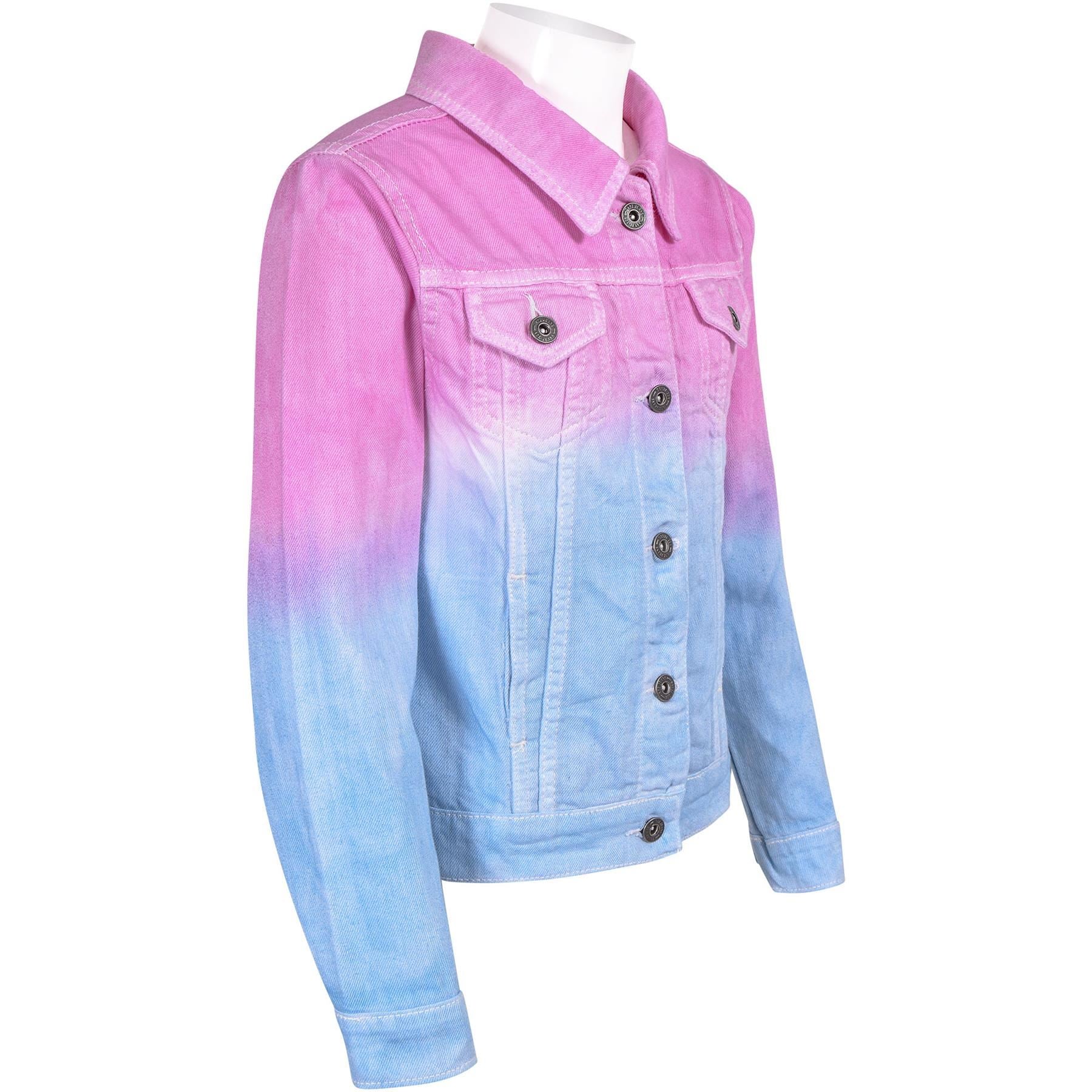 Kids Girls Jackets Designer Denim Style Fashion Jean Jacket Coat New Age 3-13 Yr