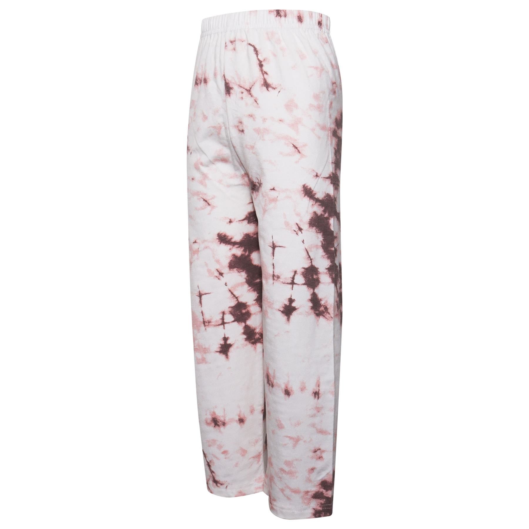 Girls Tie Dye Rust Print Palazzo Trouser