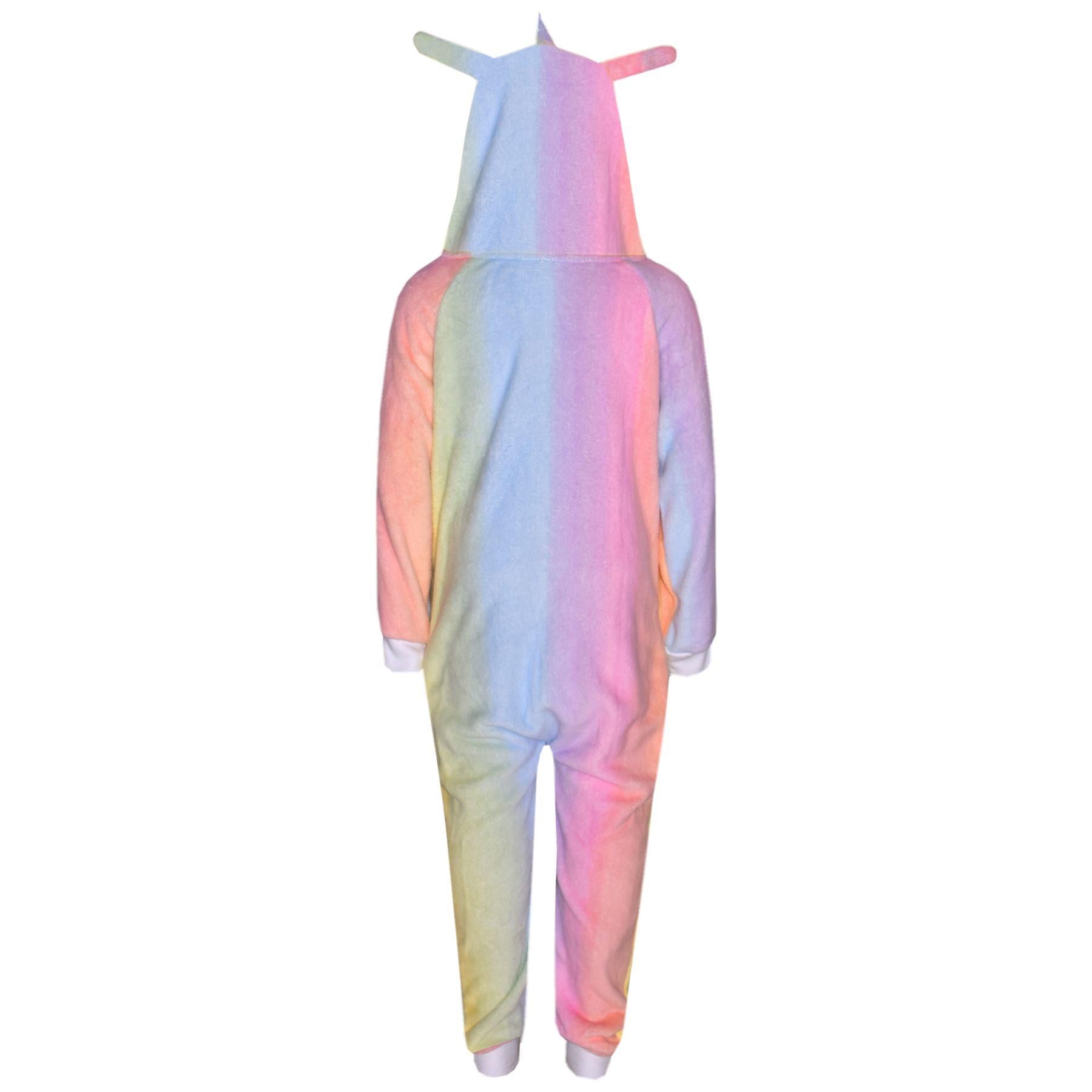 Kids A2Z Onesie One Piece Unicorn Pyjamas World Book Day Costume Girls 2-13 Yrs