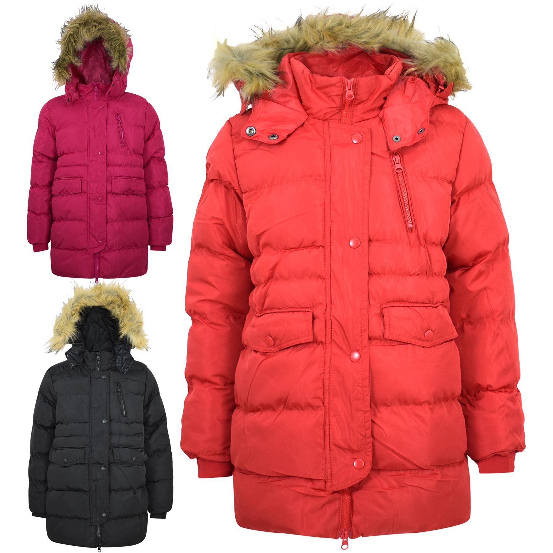 Kids Girls Boys Fashion School Jacket Padded Casual Coat - Kids Clothing Store