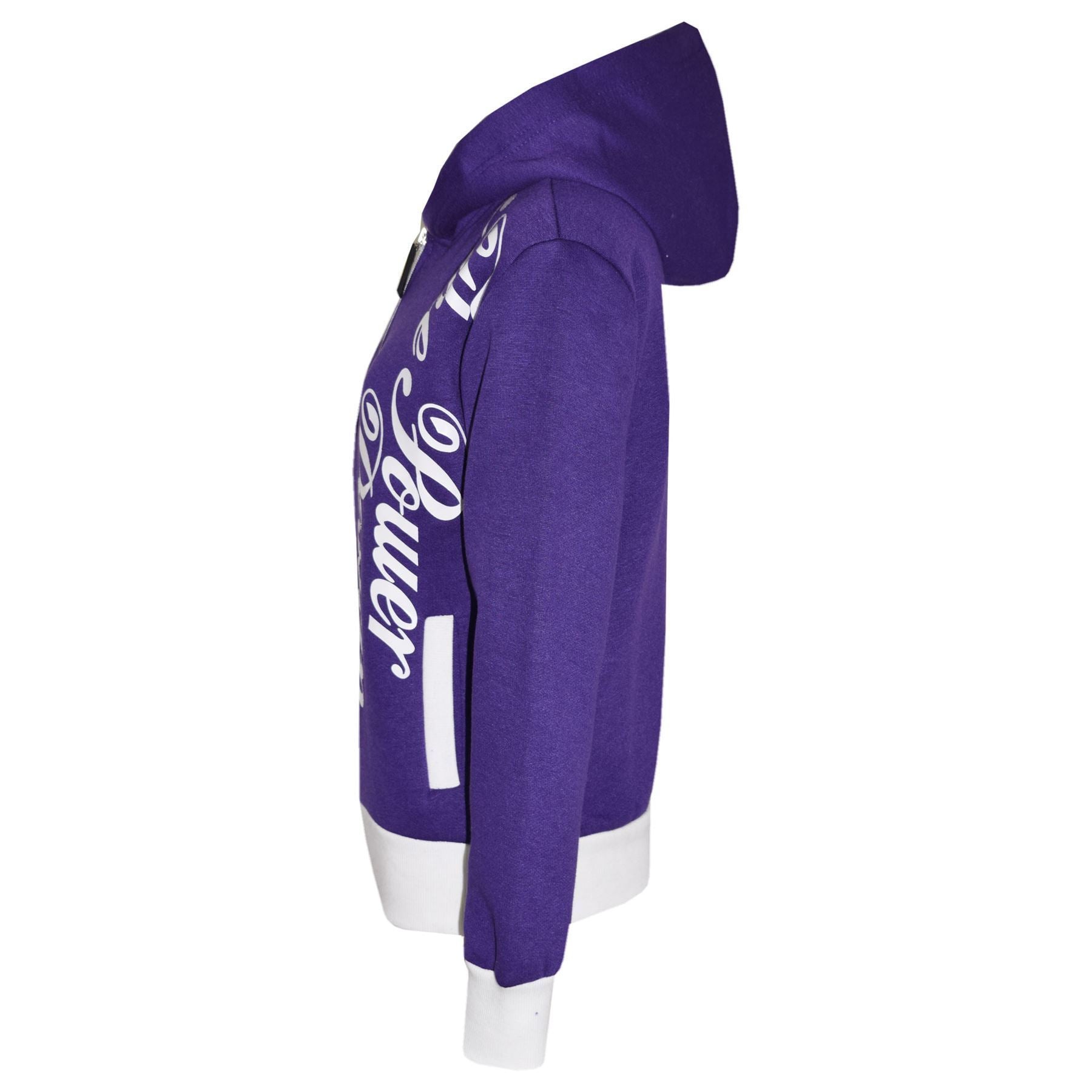 Kids Girls The Power Design Jogger Purple Tracksuit