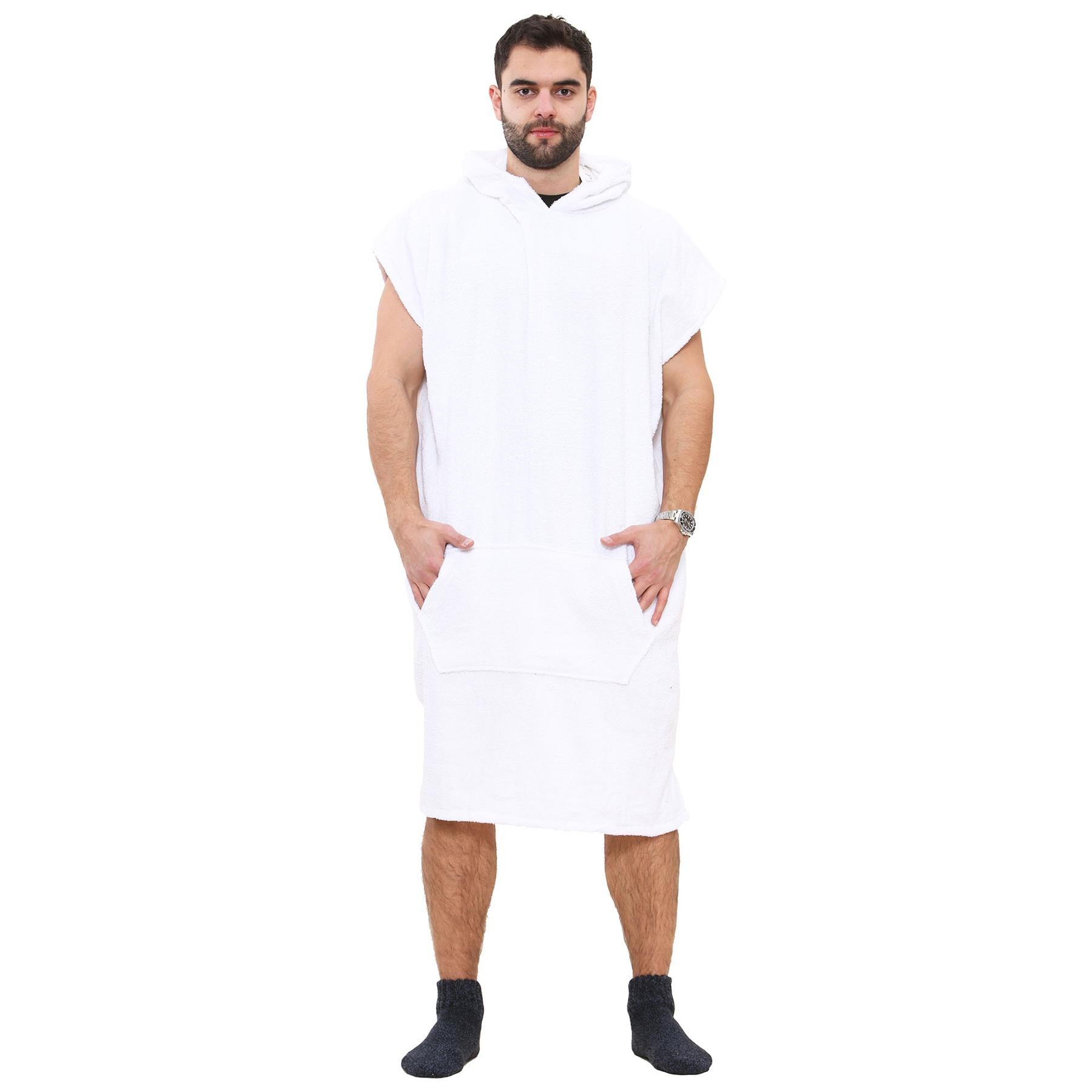 Adults Towel Poncho Bathrobe Ladies Gents Mens Gift - Kids Clothing Store