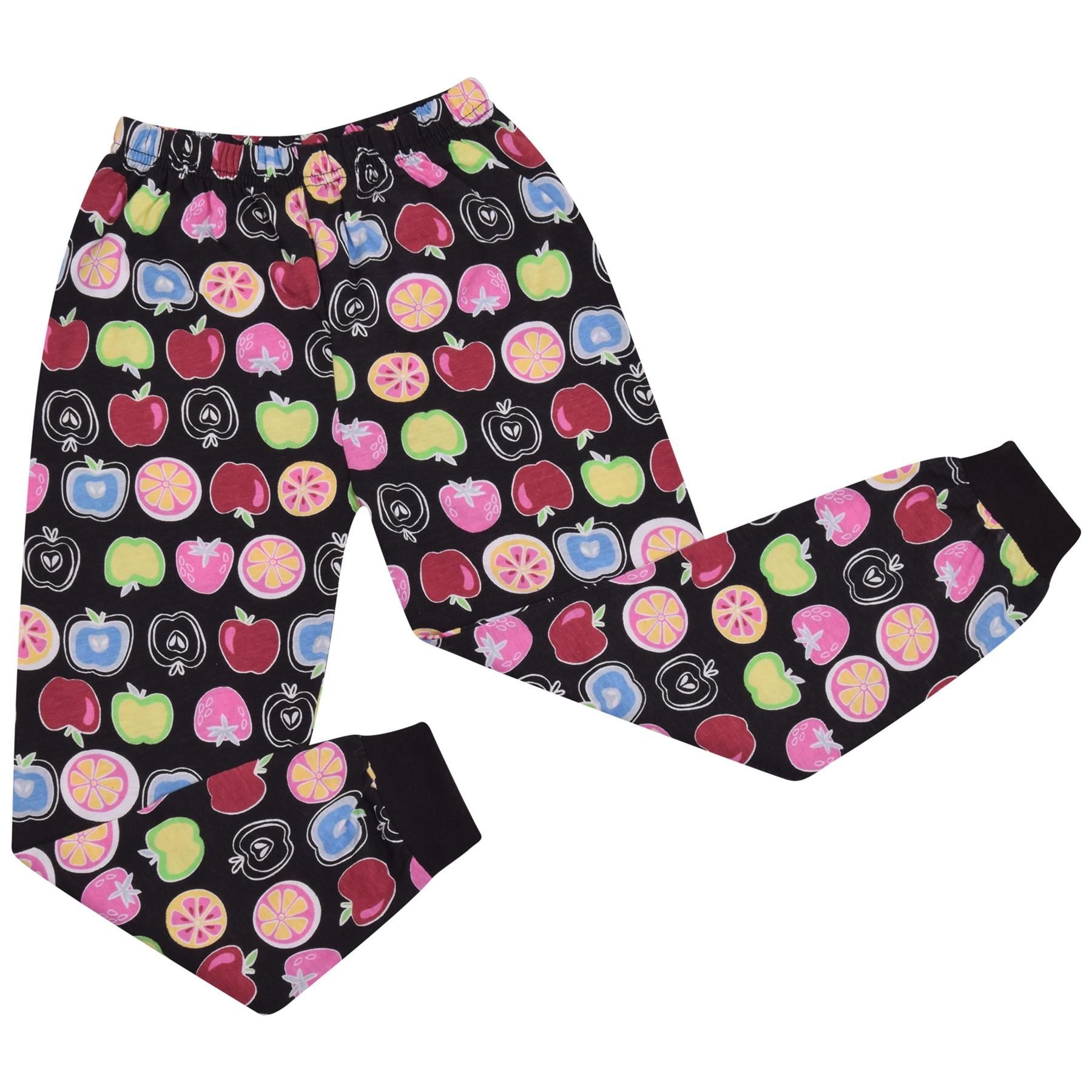 Kids Girls Boys Fruit Print Pyjamas Set - Kids Clothing Store