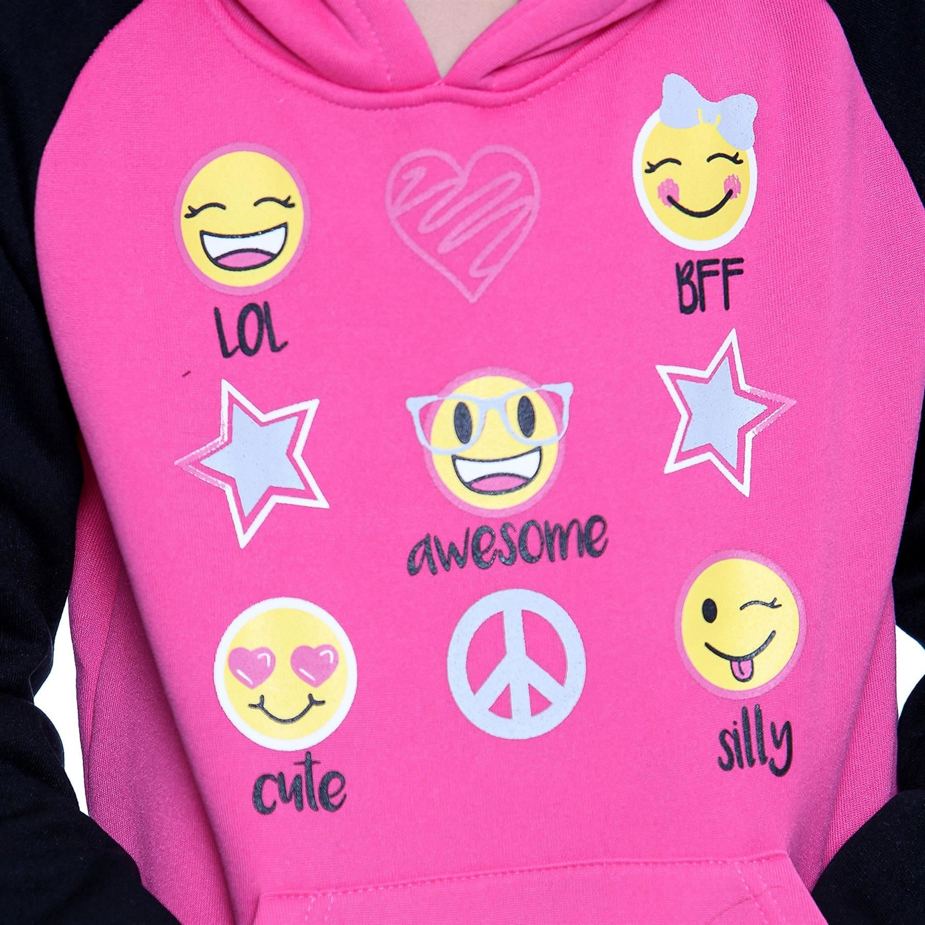 Kids Girls Awesome Cute Silly BFF LOL Pink Tracksuit