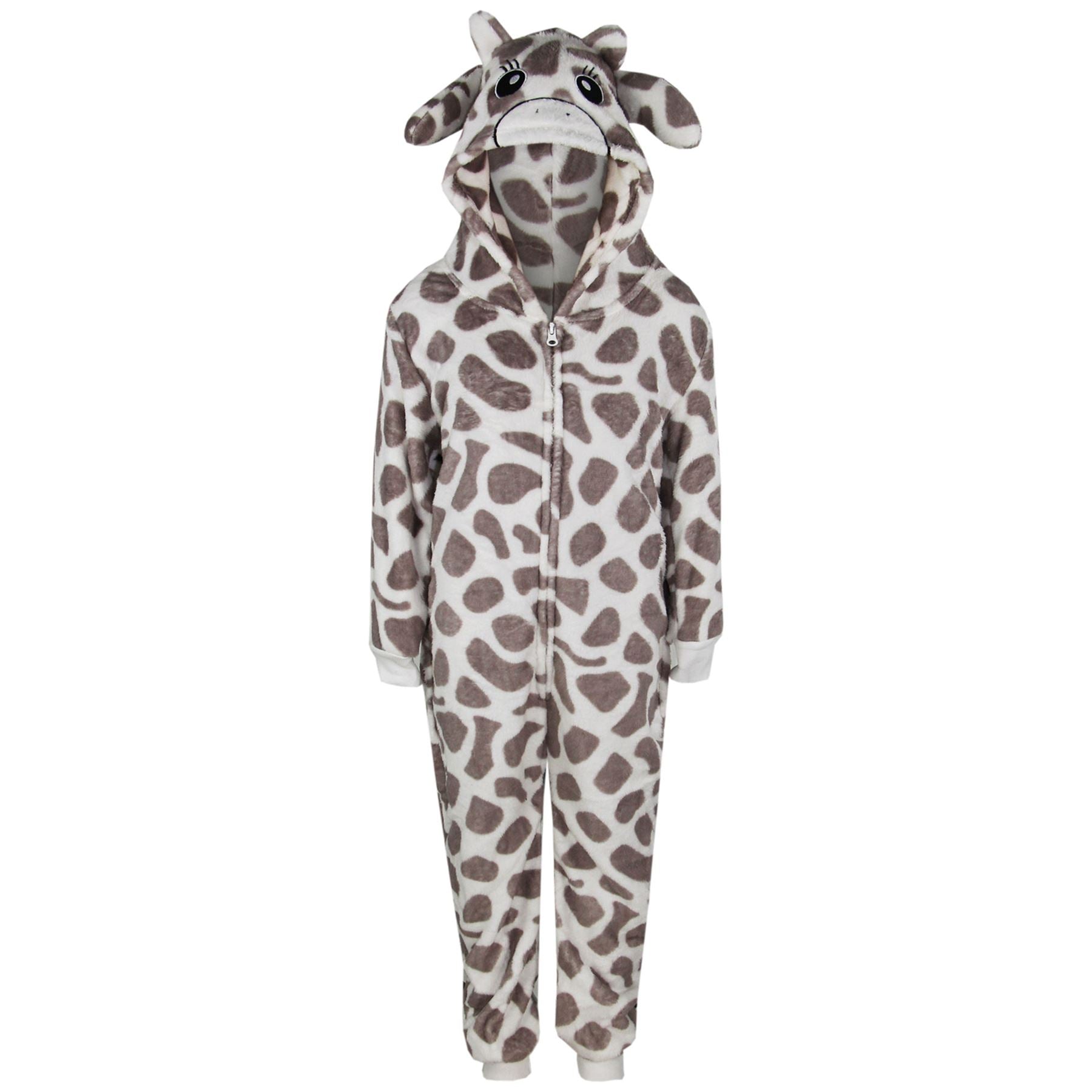 Kids Unisex A2Z Onesie One Piece Soft Giraffe Halloween World Book Day Costume