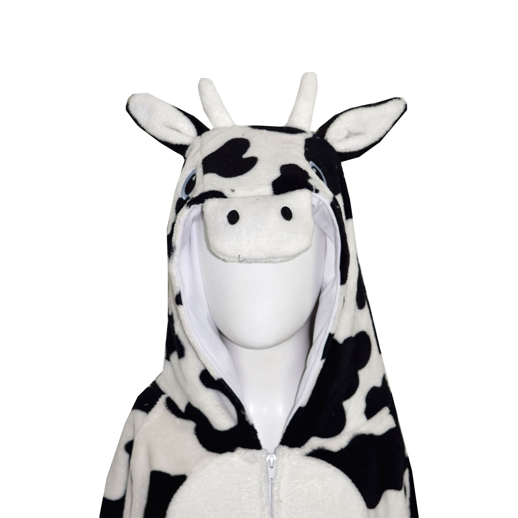 Kids Girls Boys A2Z Onesie One Piece Soft Fluffy Cow World Book Day Costume