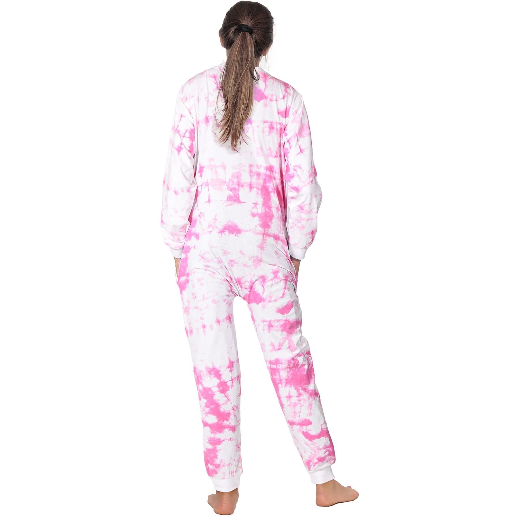 Kids Girls 100% Cotton Pink Tie Dye Printed Onesie