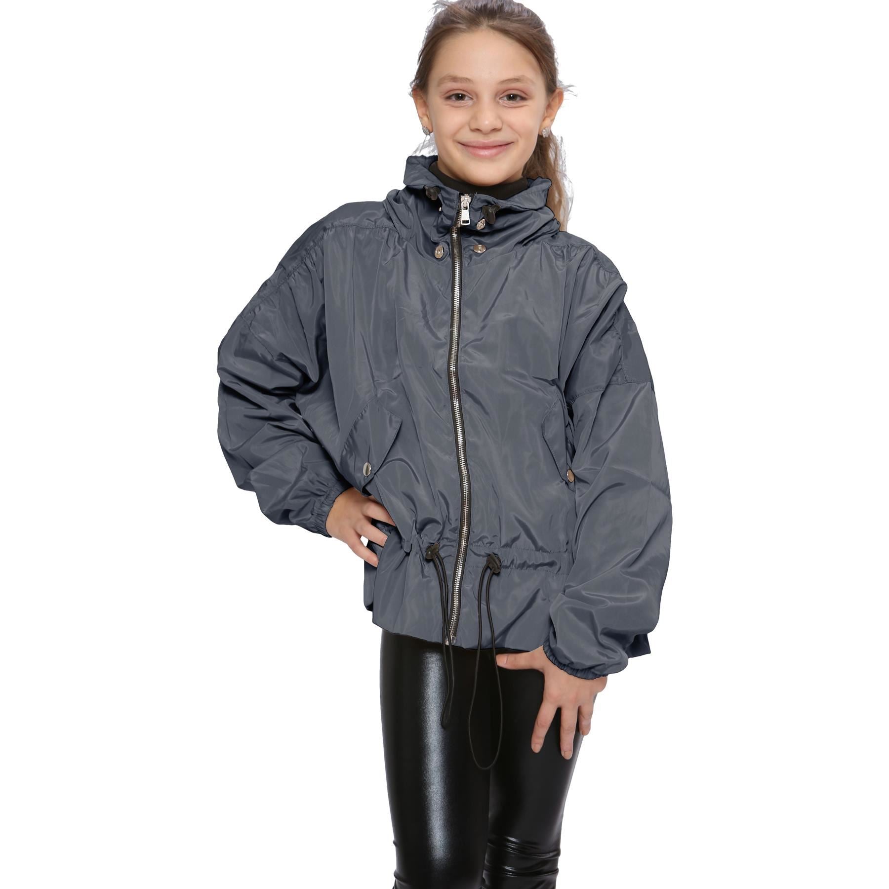 Girls Windbreaker Lightweight Cagoule Rain Mac Raincoats New Age 7-13 Years