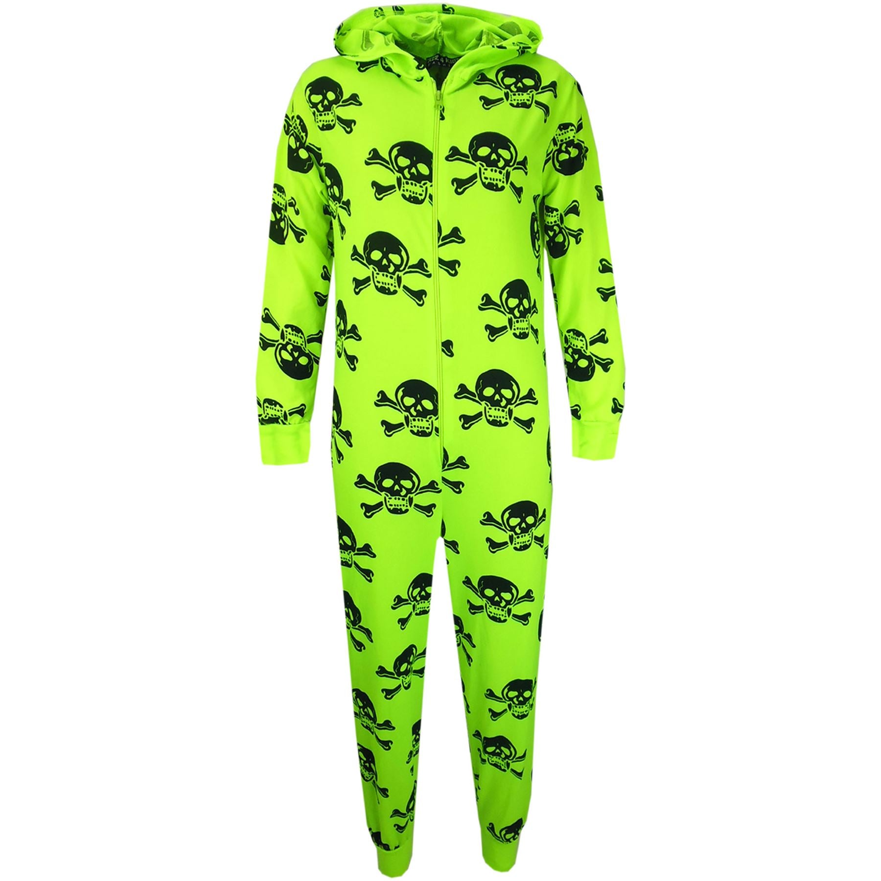 Kids Girls Boys One Piece Halloween Print Onesie