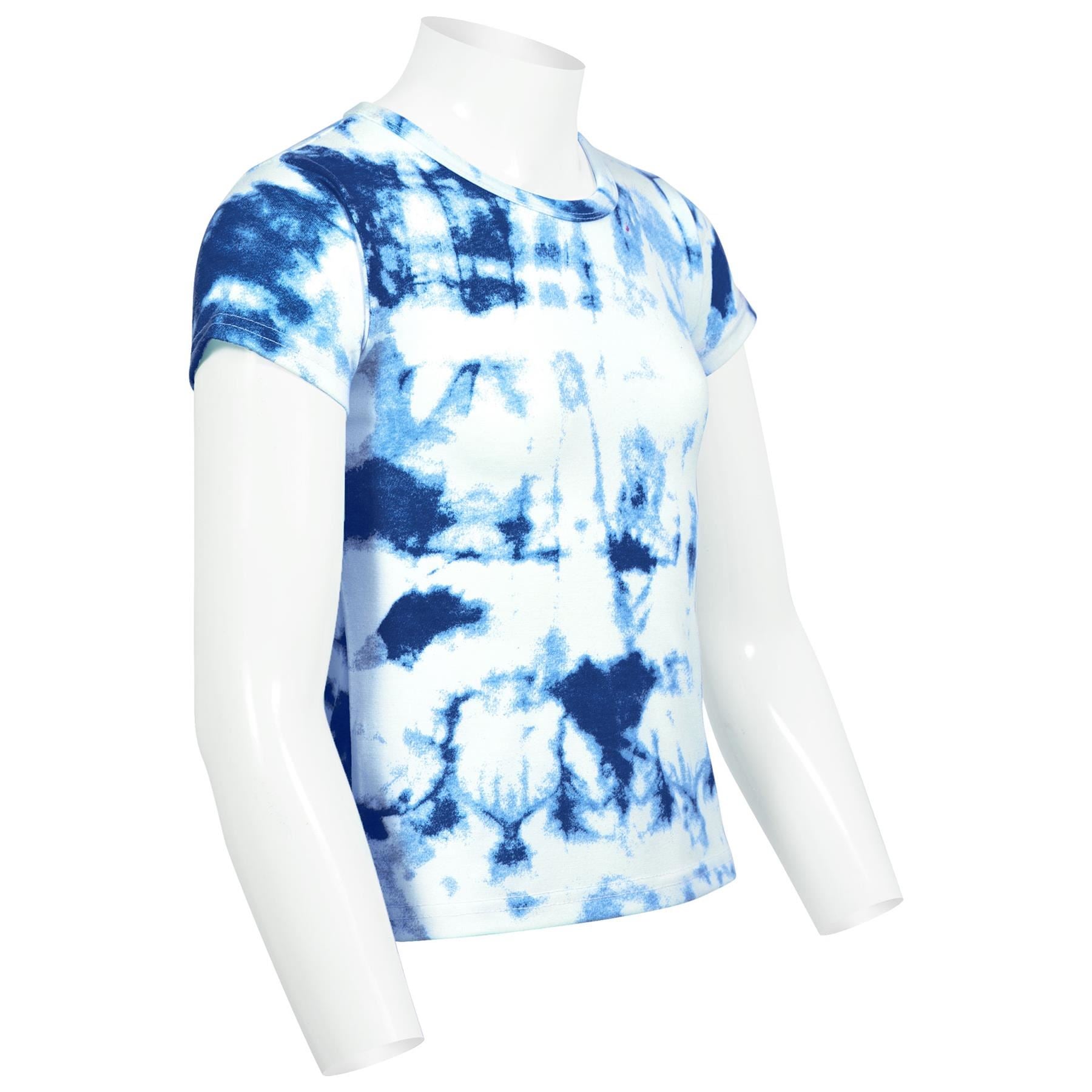 Kids Girls Tie Dye Print T Shirts