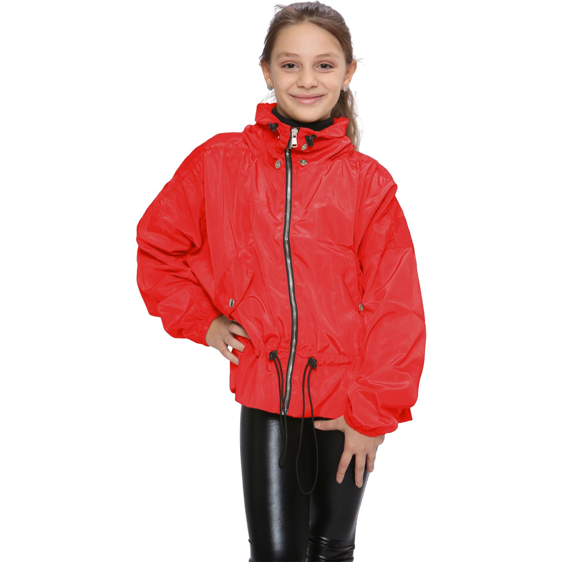 Girls Windbreaker Lightweight Cagoule Rain Mac Raincoats New Age 7-13 Years