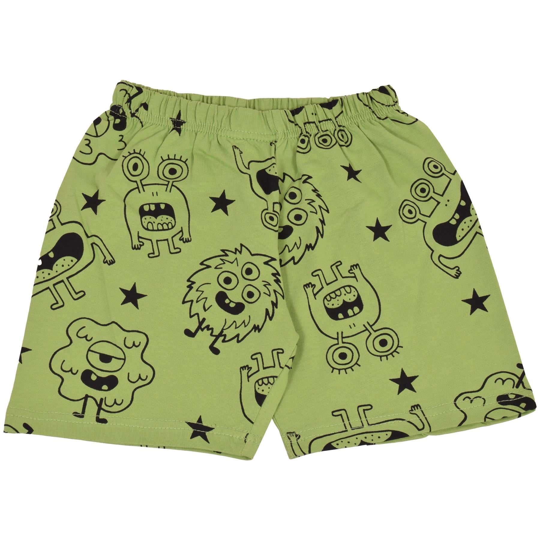 Kids Grils Boys Monster Print Pyjamas Set - Kids Clothing Store