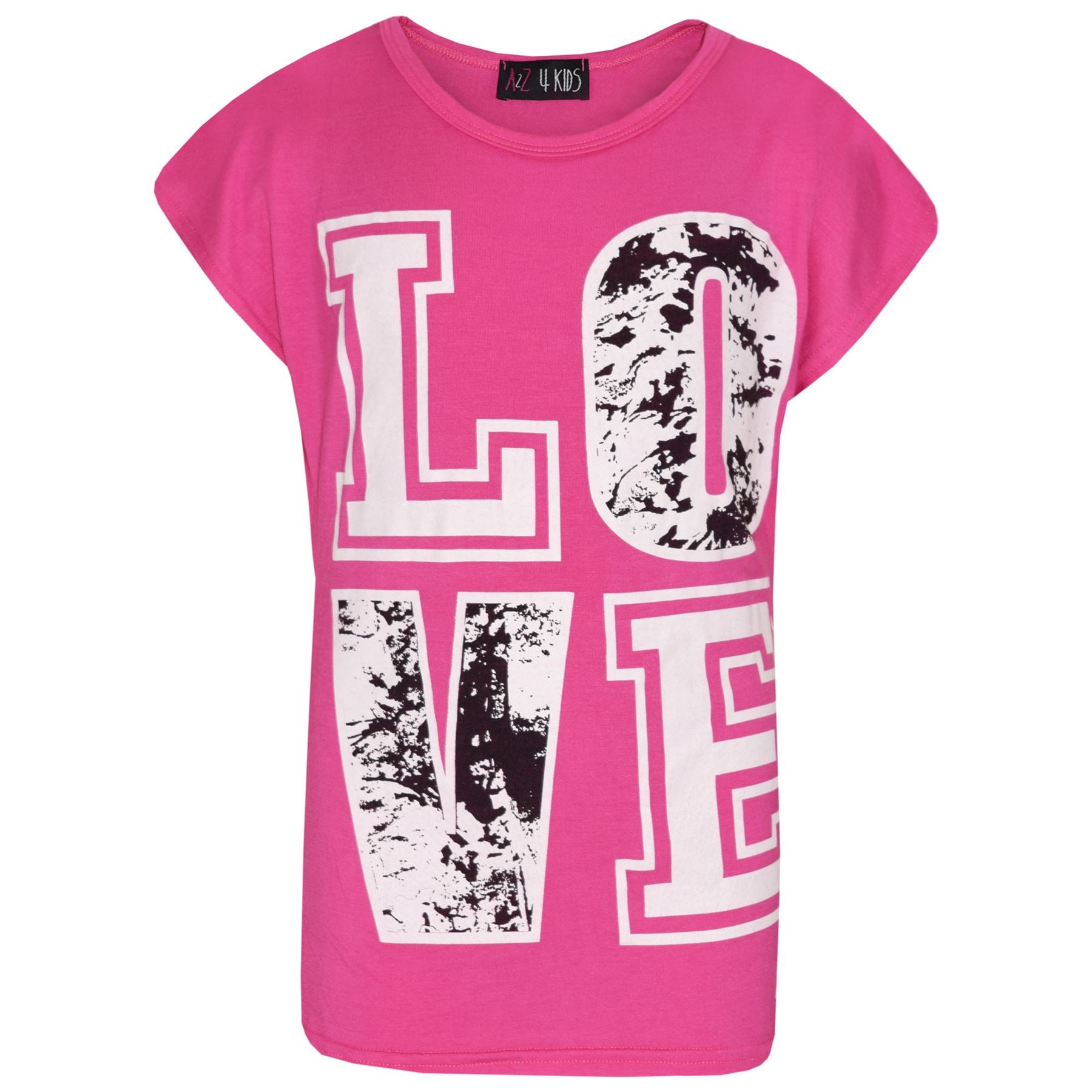 Kids Girls Love Selfie Printed Top & Legging Splash Set