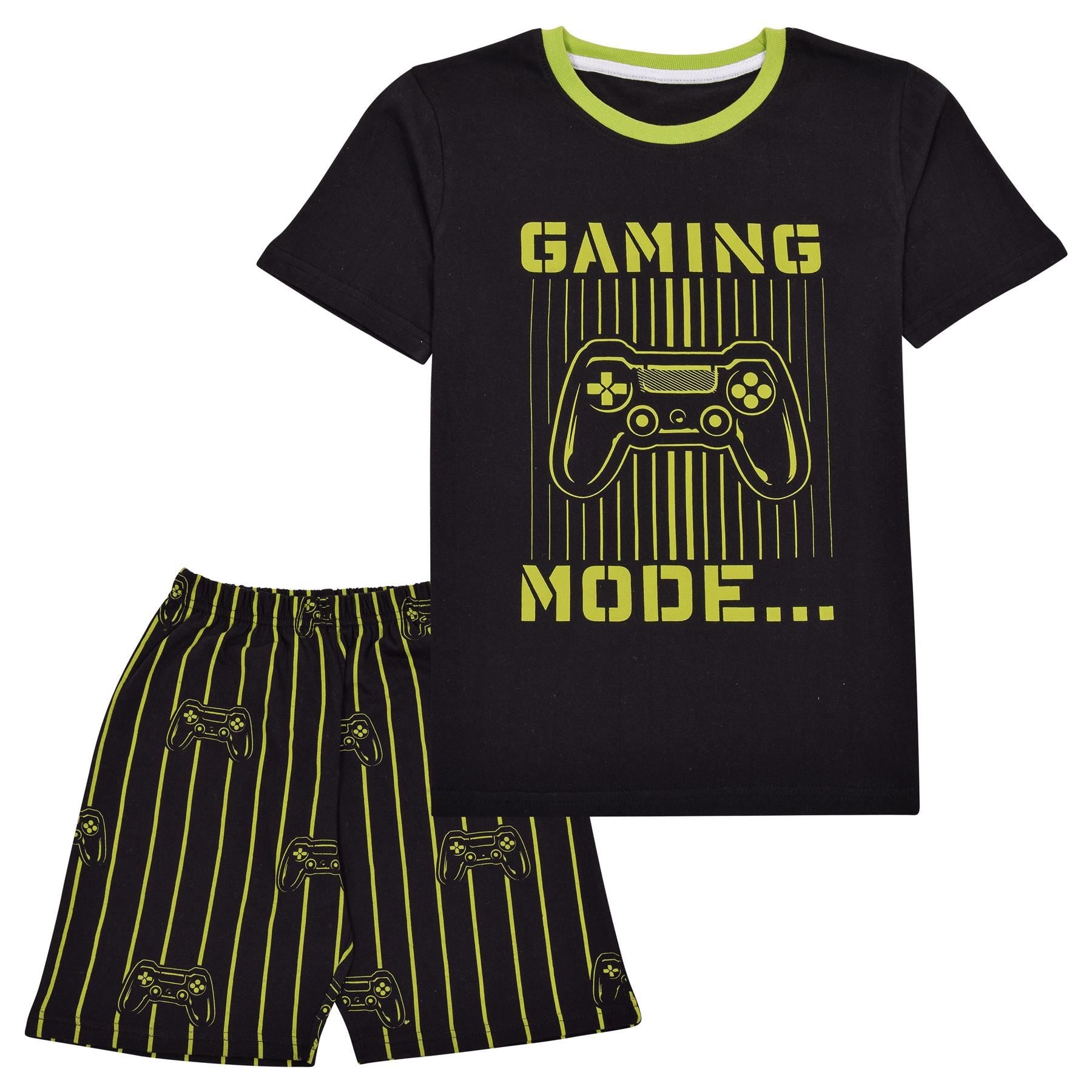 Kids Girls Boys Gaming Mode Print Pyjamas Set