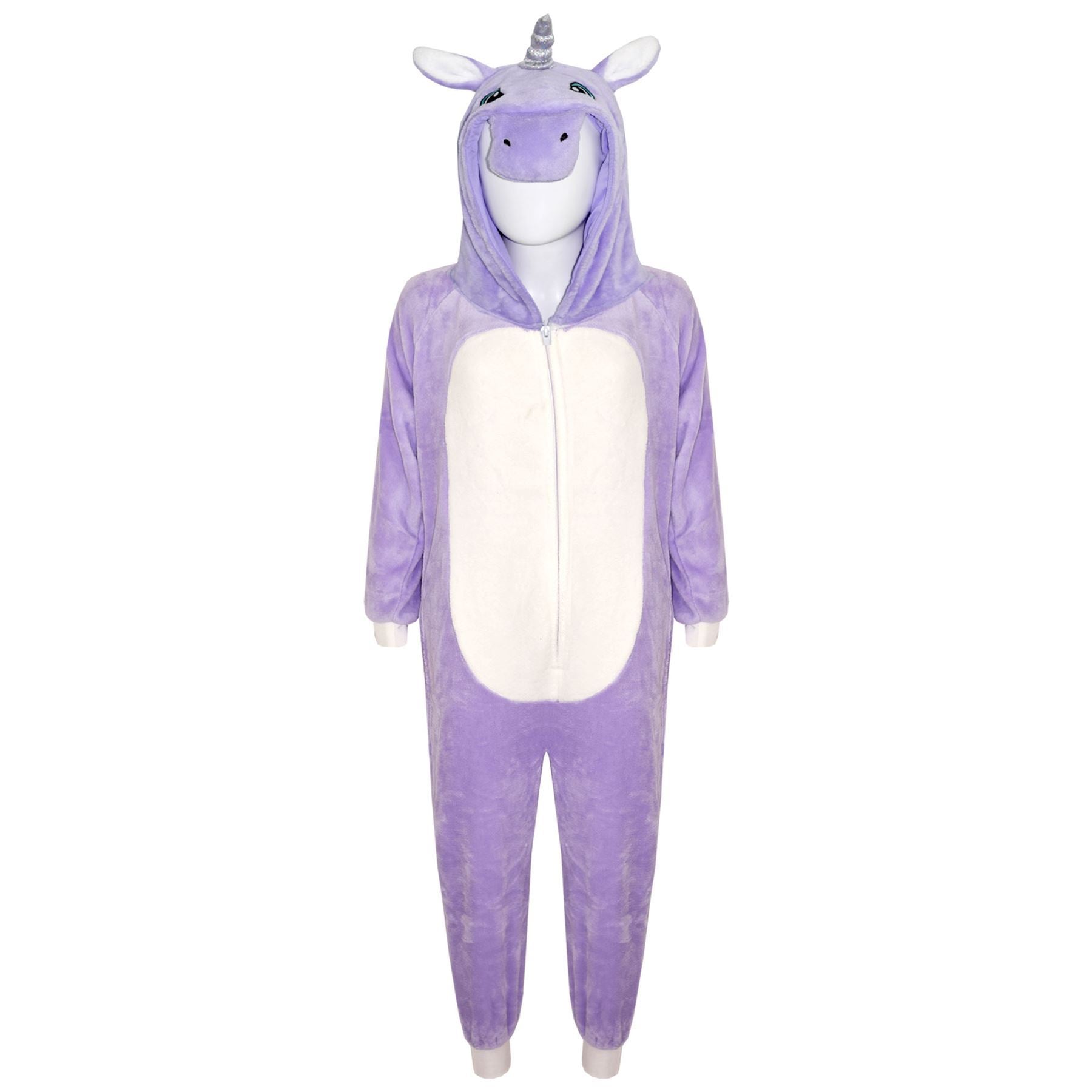 Kids A2Z Onesie One Piece Unicorn Pyjamas World Book Day Costume Girls 2-13 Yrs