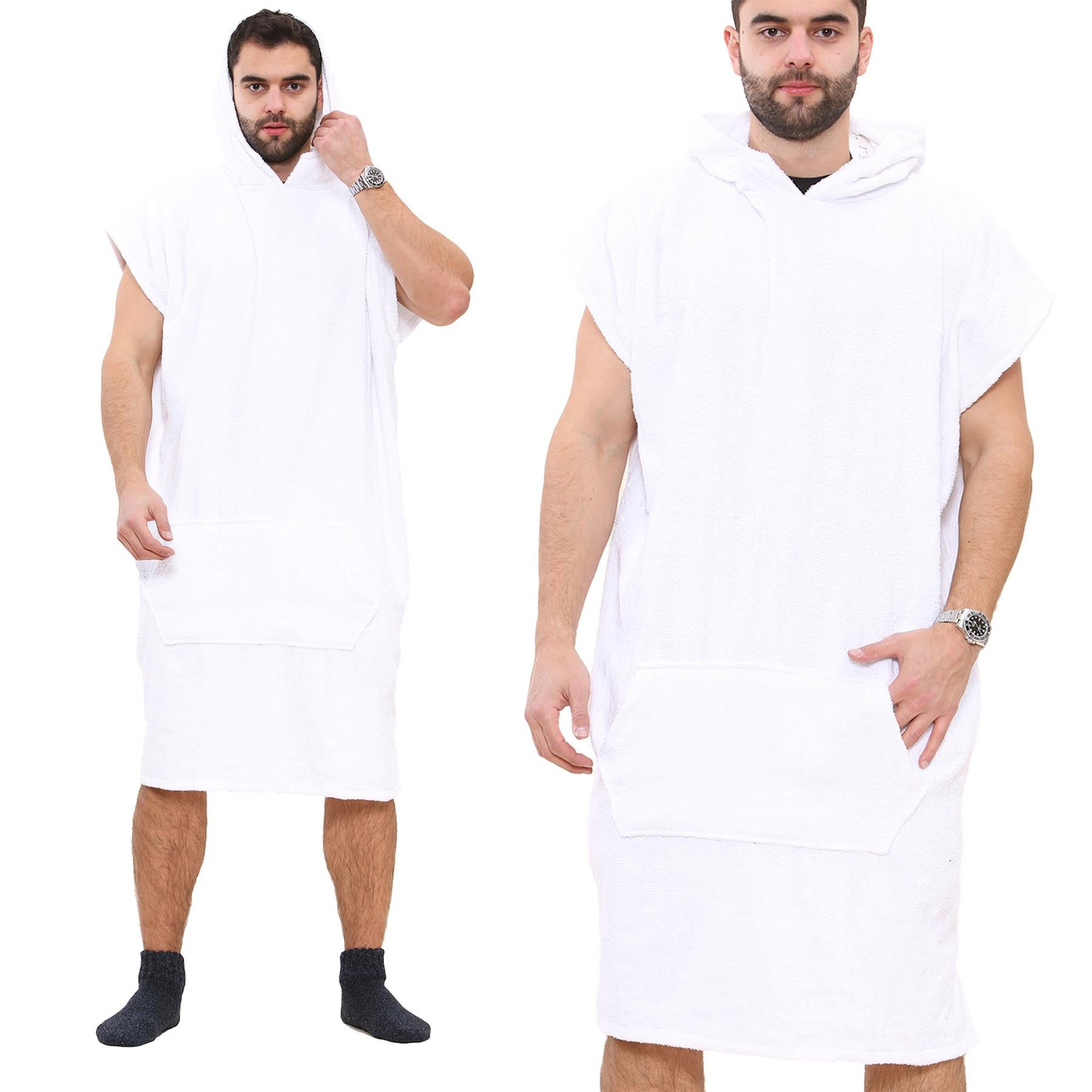 Adults Towel Poncho Bathrobe Ladies Gents Mens Gift - Kids Clothing Store