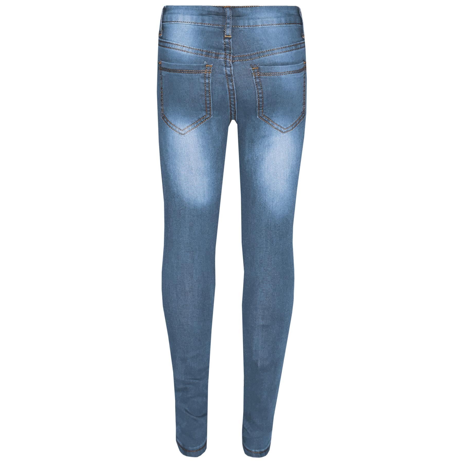 Lightweight Denim Ripped Skinny Stretch Comfort Jeans Pants