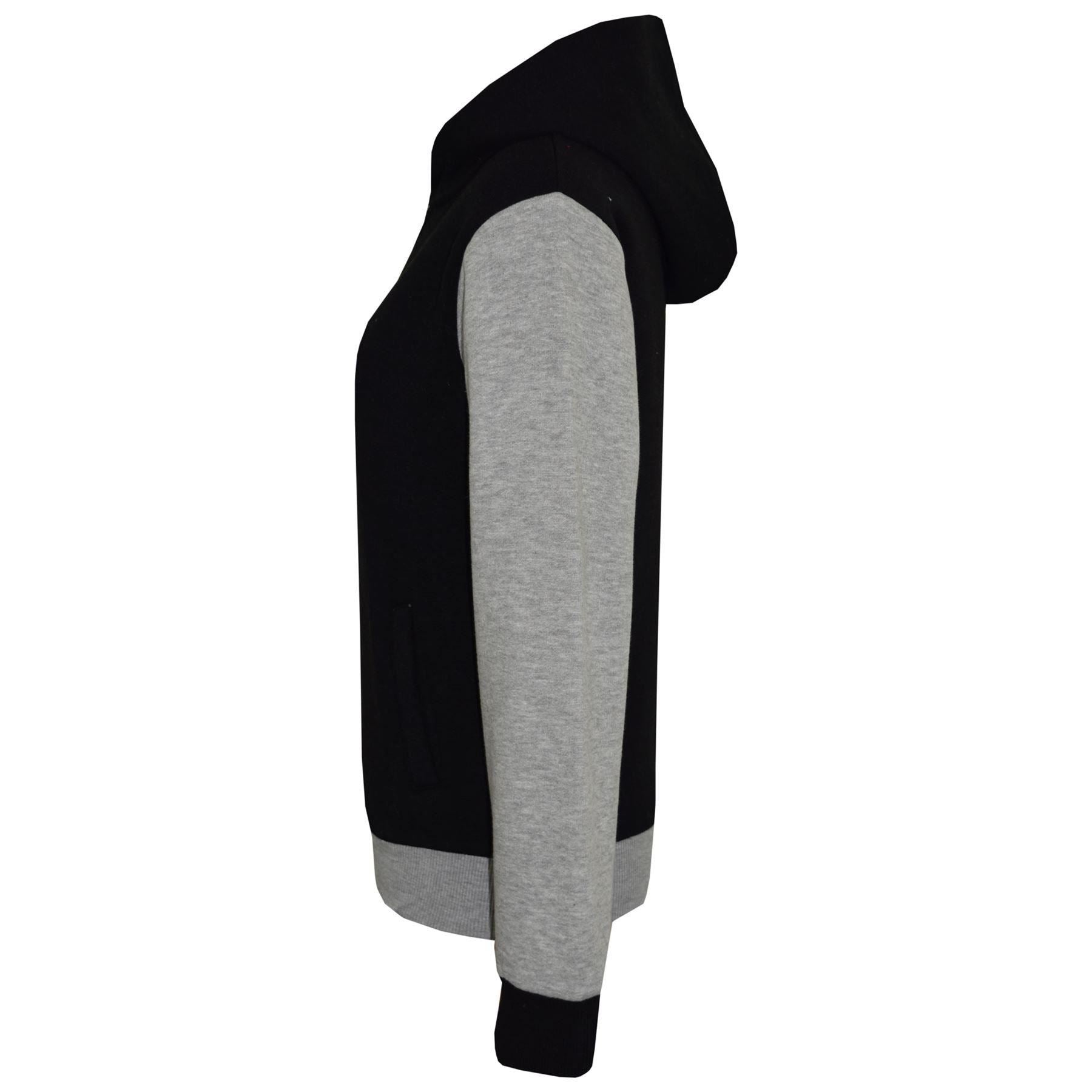 Unisex Tracksuit Grey Contrast Hooded