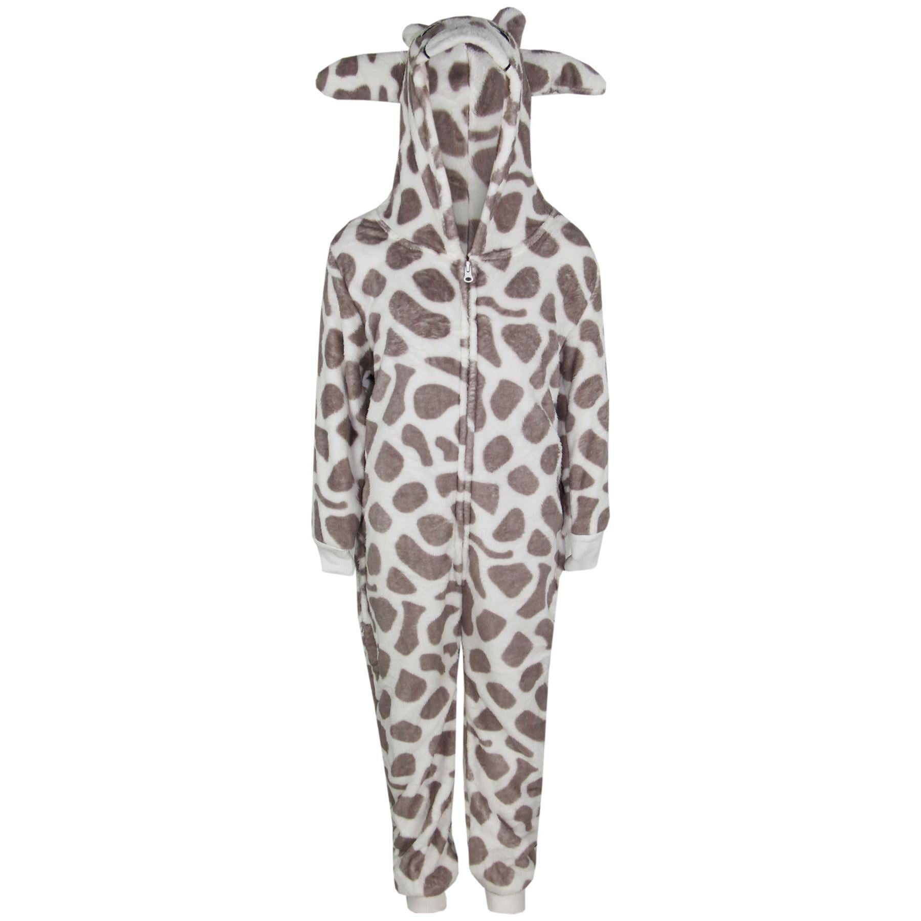 Kids Unisex A2Z Onesie One Piece Soft Giraffe Halloween World Book Day Costume