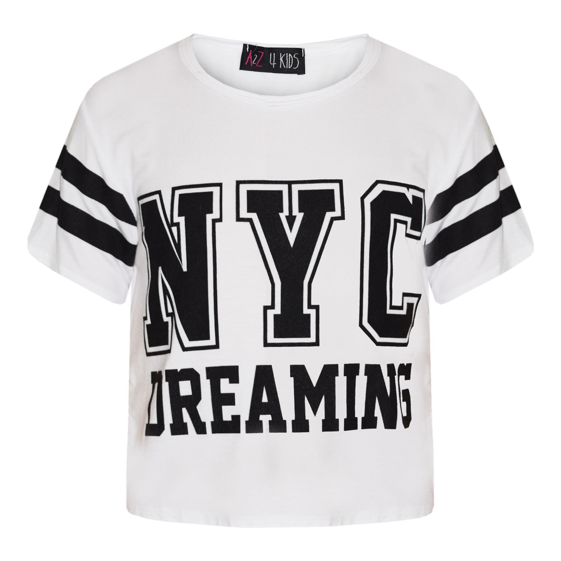 Kids Girls NYC Dreaming Trendy Top & Legging Set