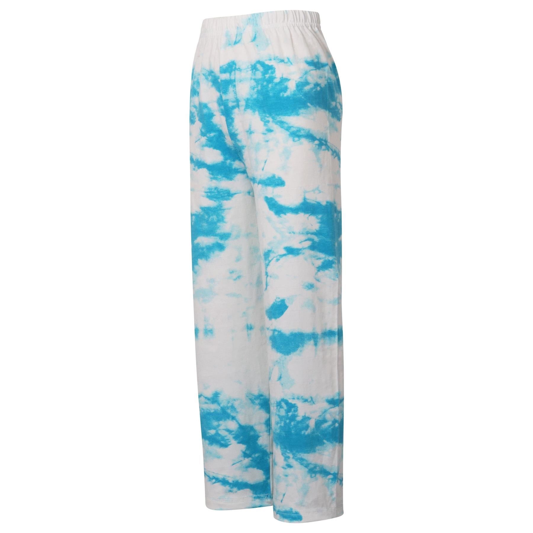 Girls Tie Dye Print Palazzo Trouser