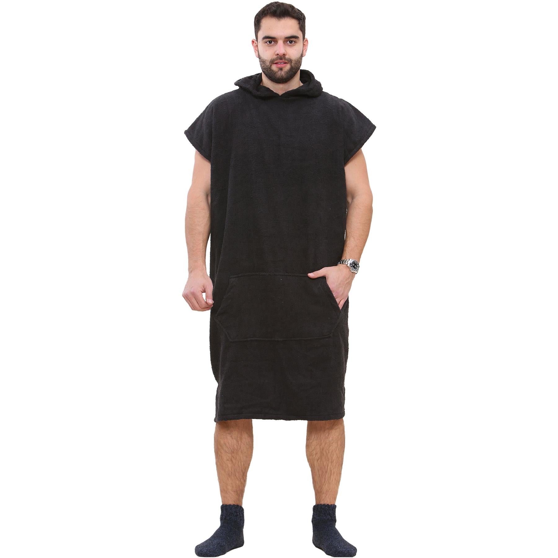 Adults Towel Poncho Bathrobe Ladies Gents Mens Gift - Kids Clothing Store