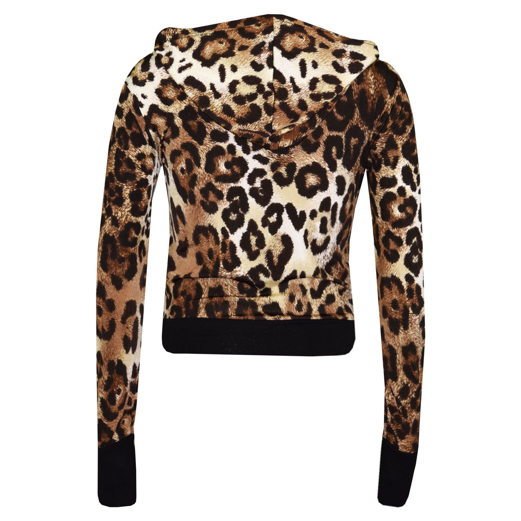 Girls Brooklyn 76 Leopard Print Hooded Crop Top Legging - Kids Clothing Store