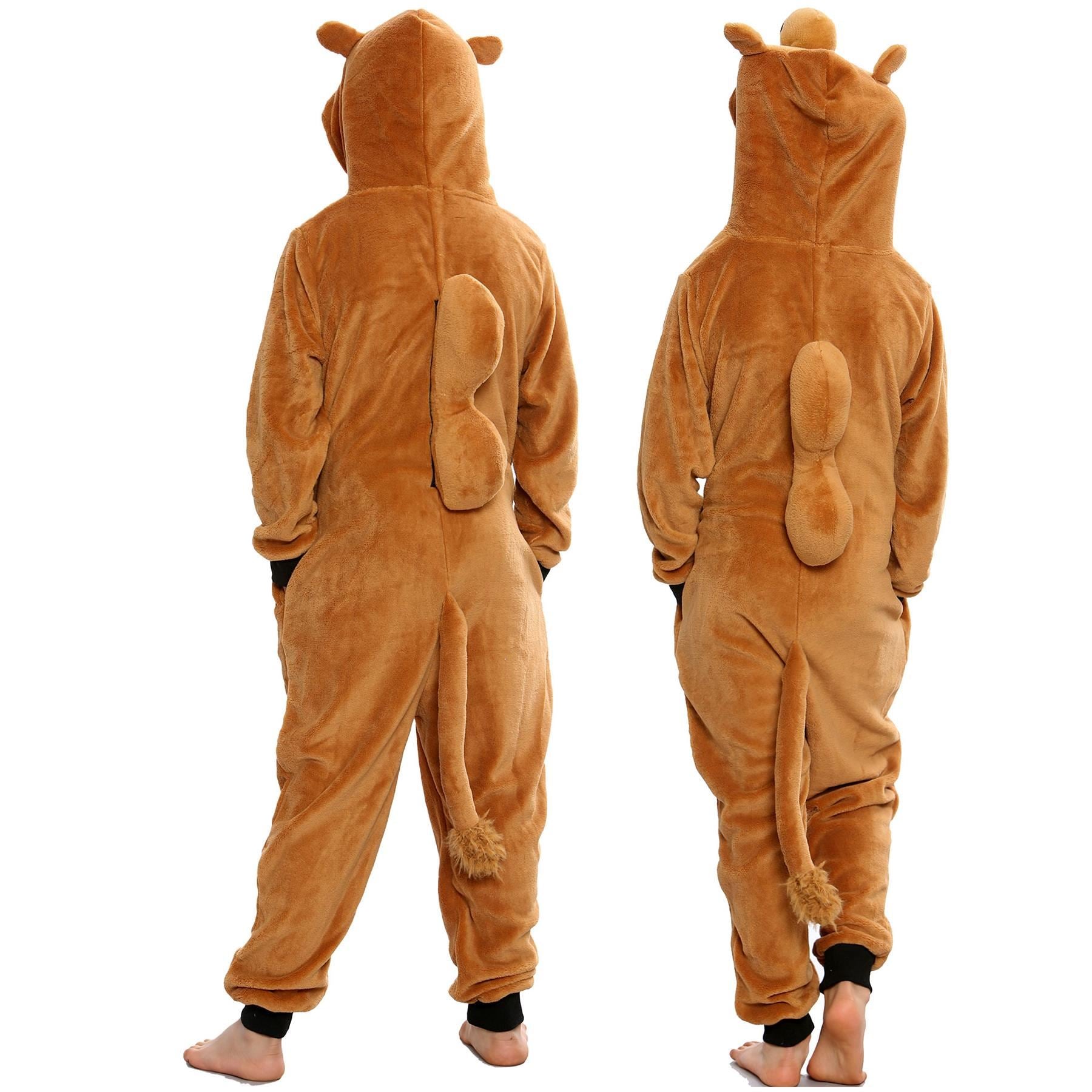 Kids Fleece A2Z Onesie One Piece Jumpsuit Camel Pyjamas World Book Day Costume