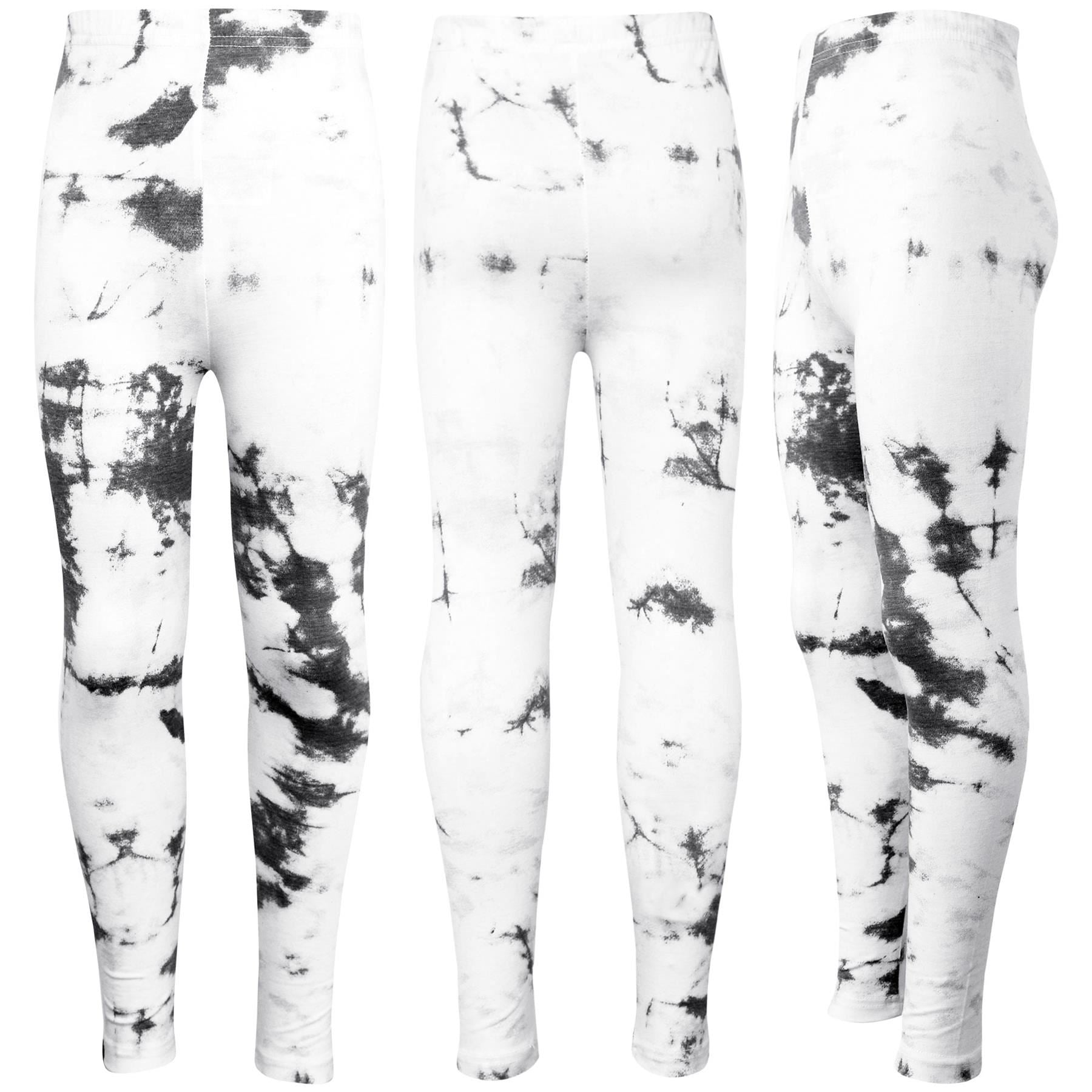 Kids Girls Tie Dye Print Legging