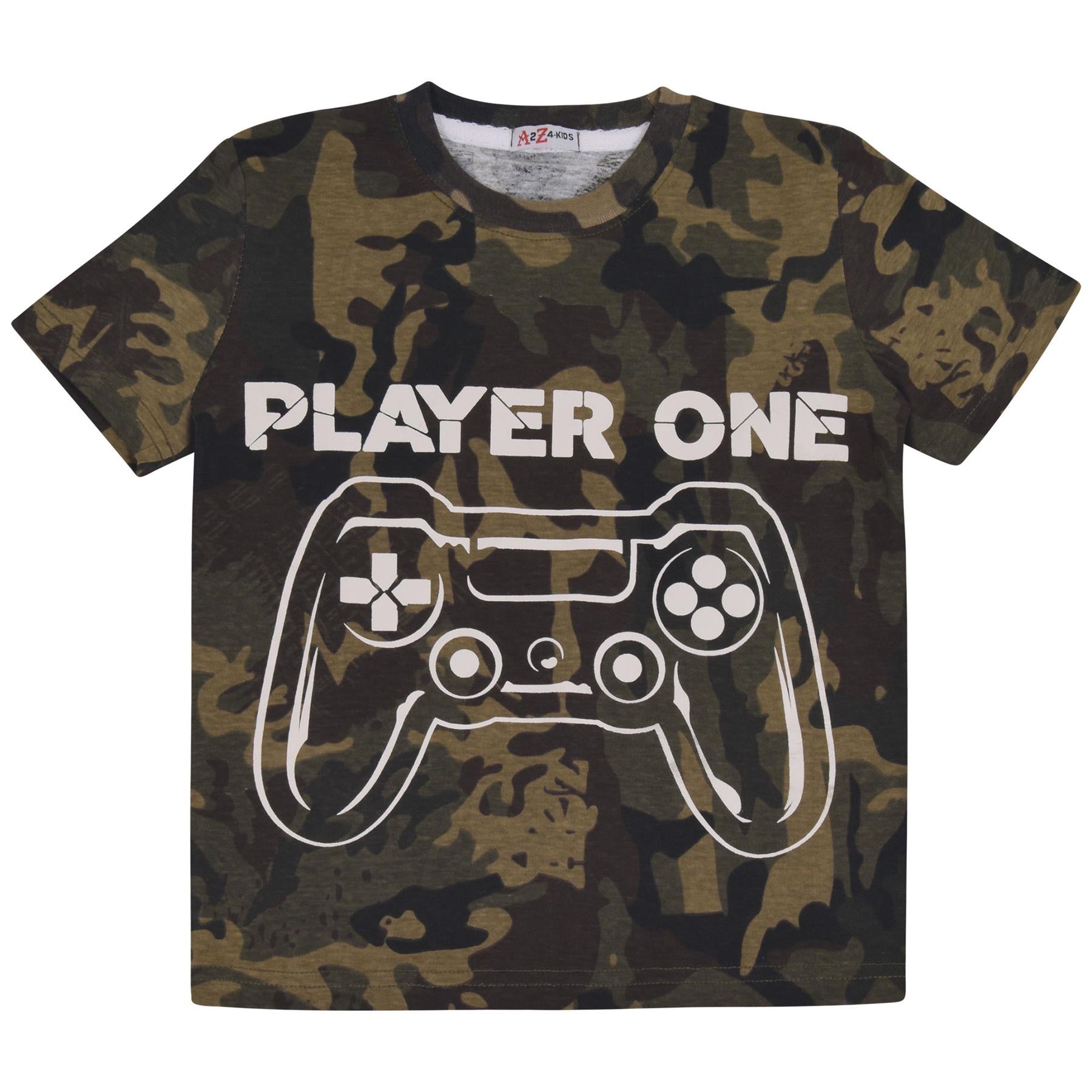 Kids T-Shirt & Shorts Set Gamer Summer Casual Fashion Unisex