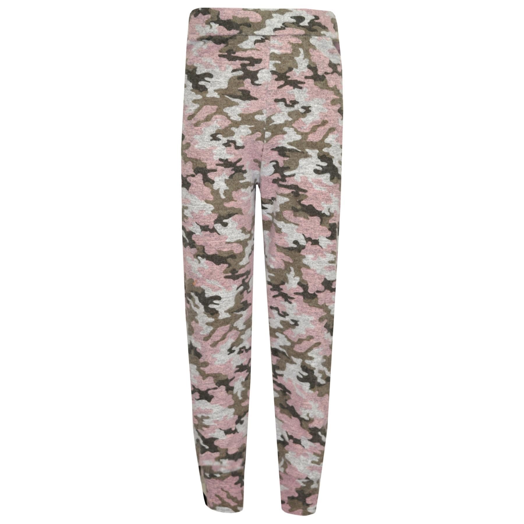 Kids Girls Camouflage Print Lounge Suit