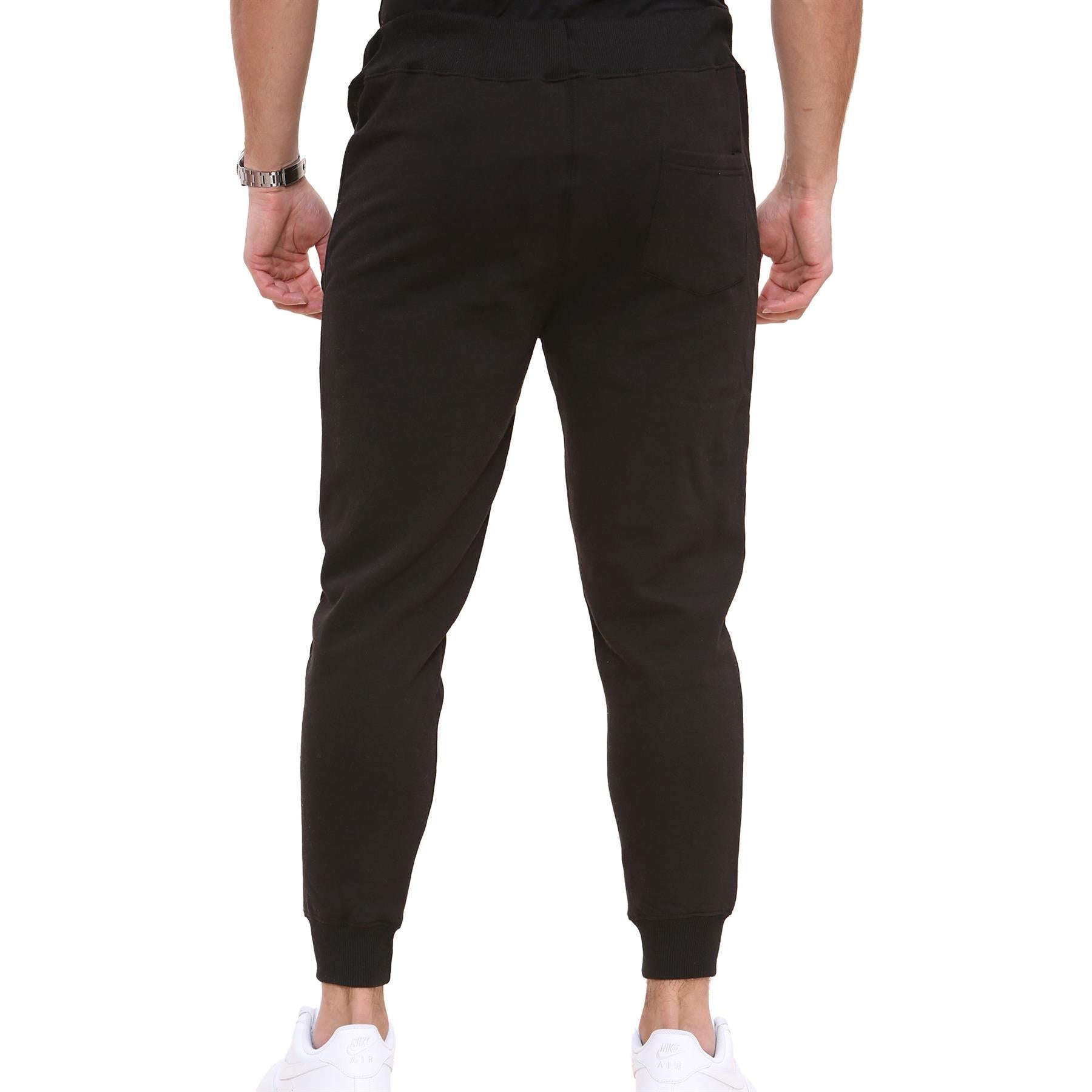 Mens Fleece Jogging Bottoms Joggers Exercise Trousers