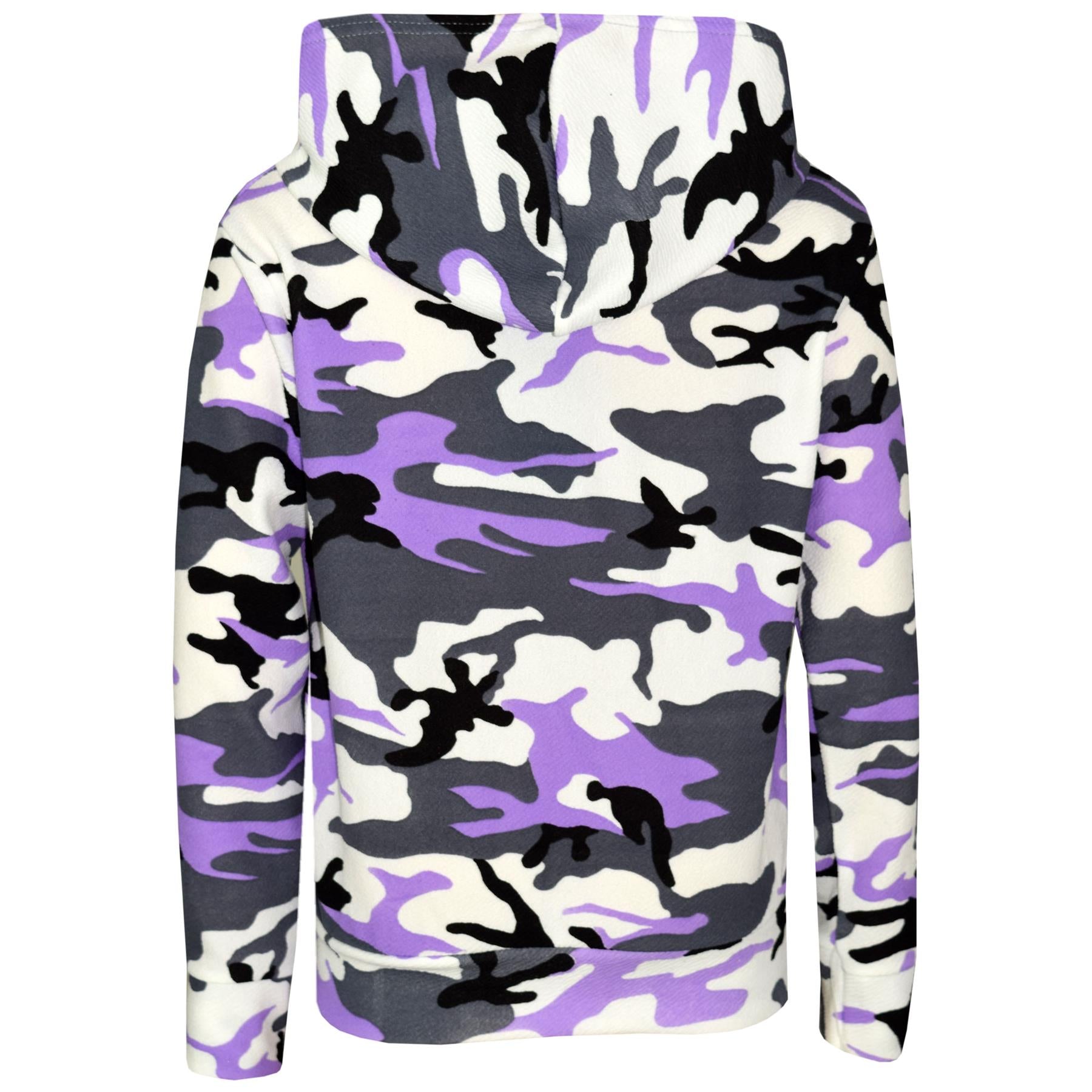 Kids Girls Camouflage Hooded Top & Legging Set