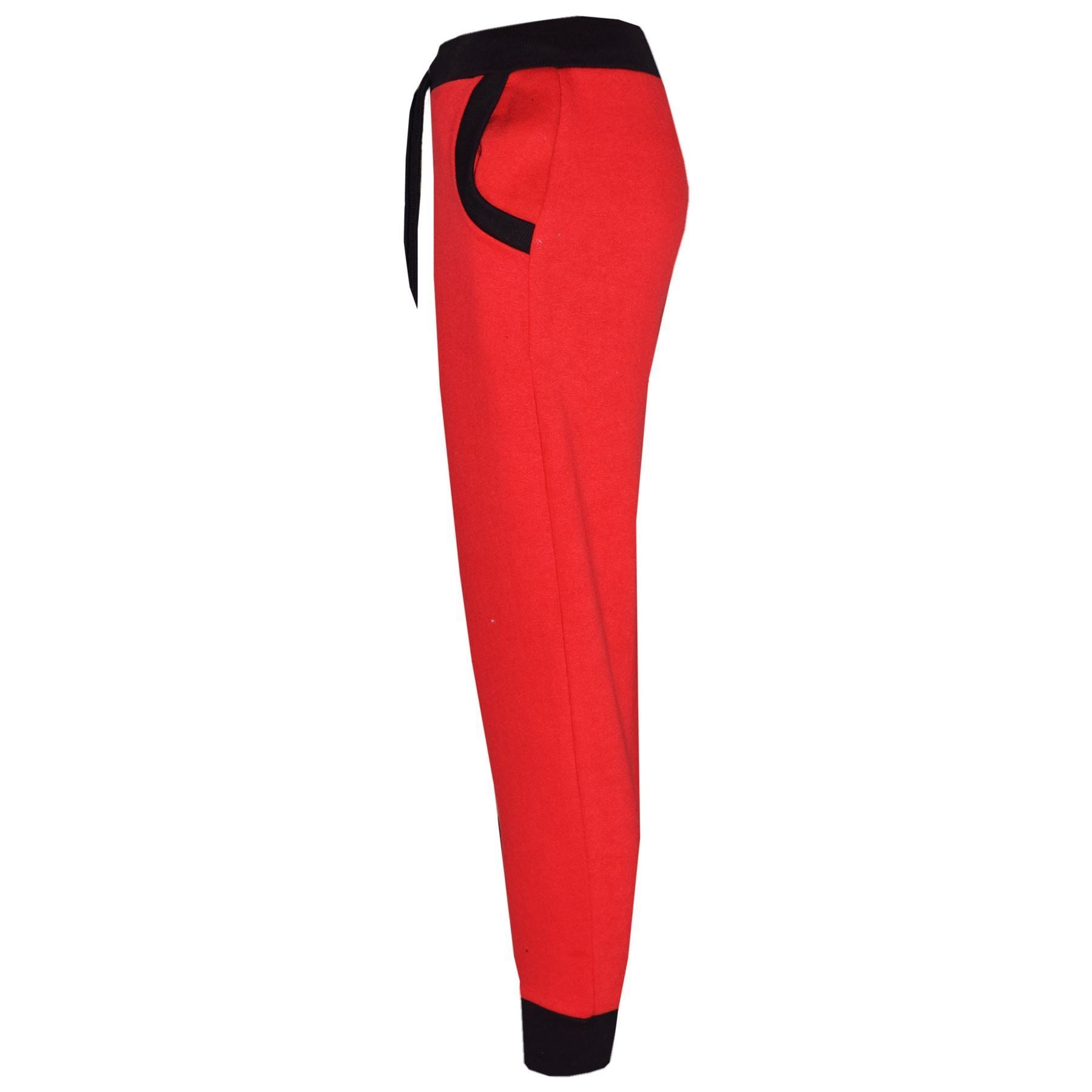 Kids Girls The Power Design Jogger Red Tracksuit