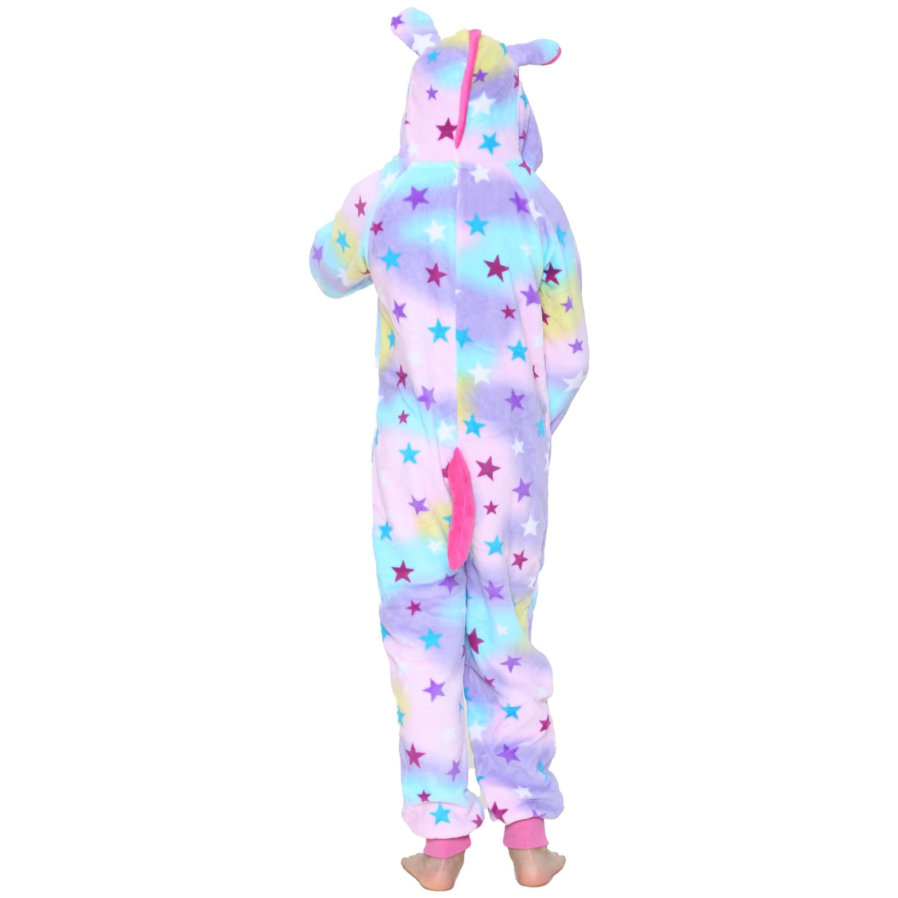 Kids A2Z Onesie One Piece Unicorn Pyjamas Sleepsuit World Book Day Costume