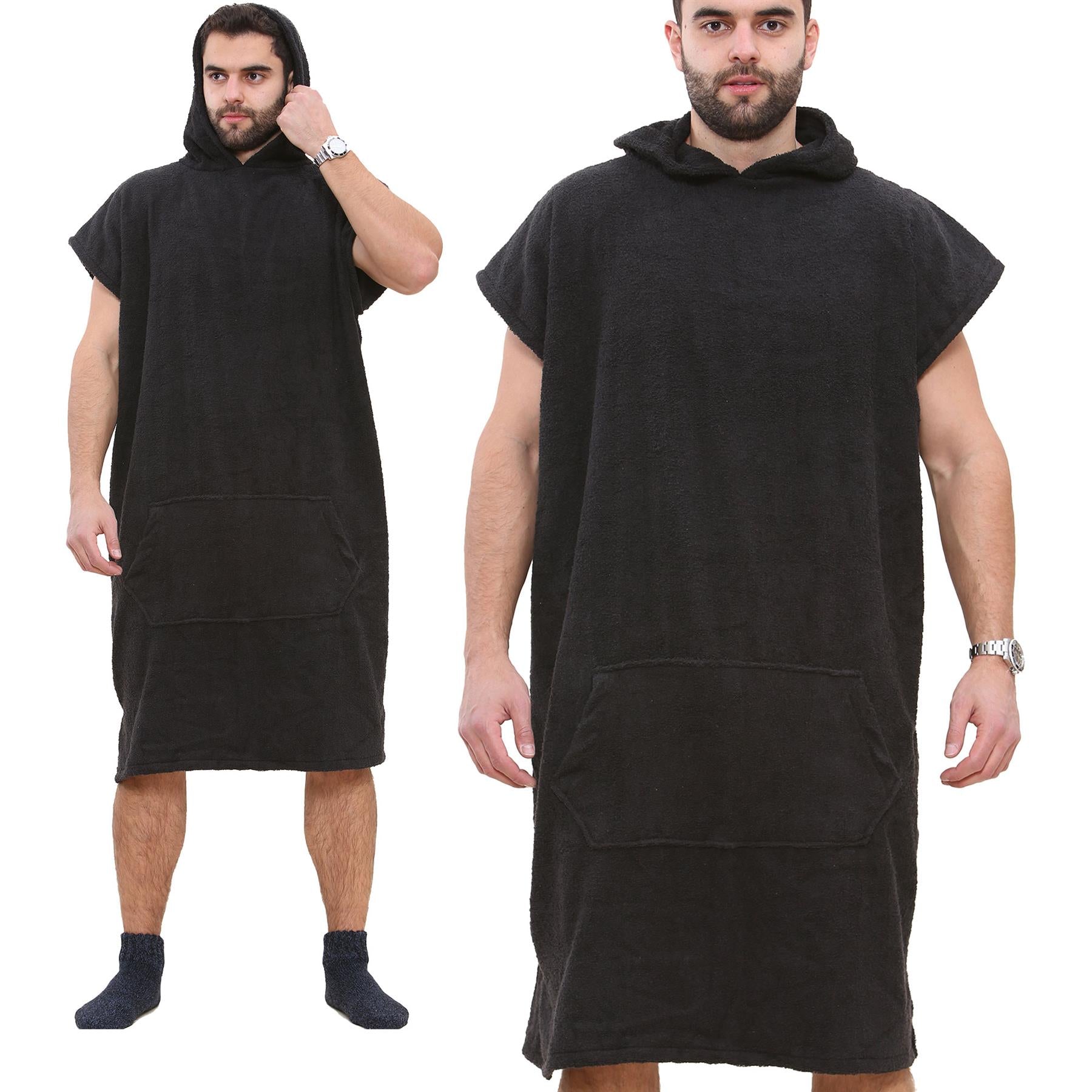 Adults Towel Poncho Bathrobe Ladies Gents Mens Gift - Kids Clothing Store