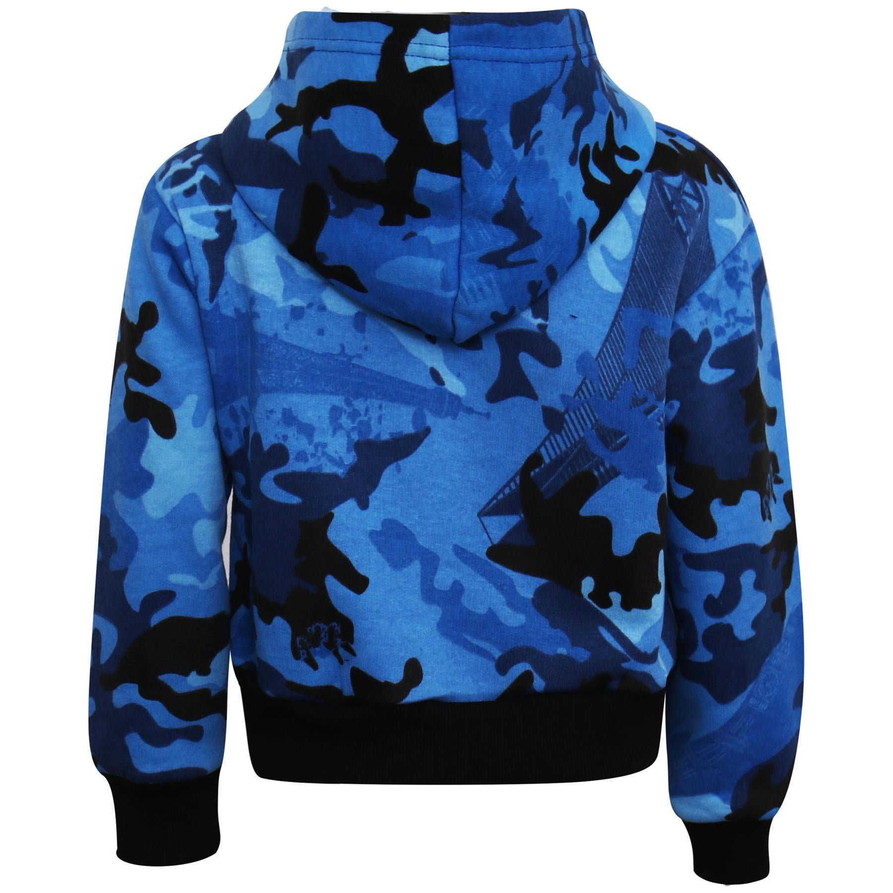 Kids Girls #Selfie Printed Hooded Crop Top & Bottom Jogging Suit