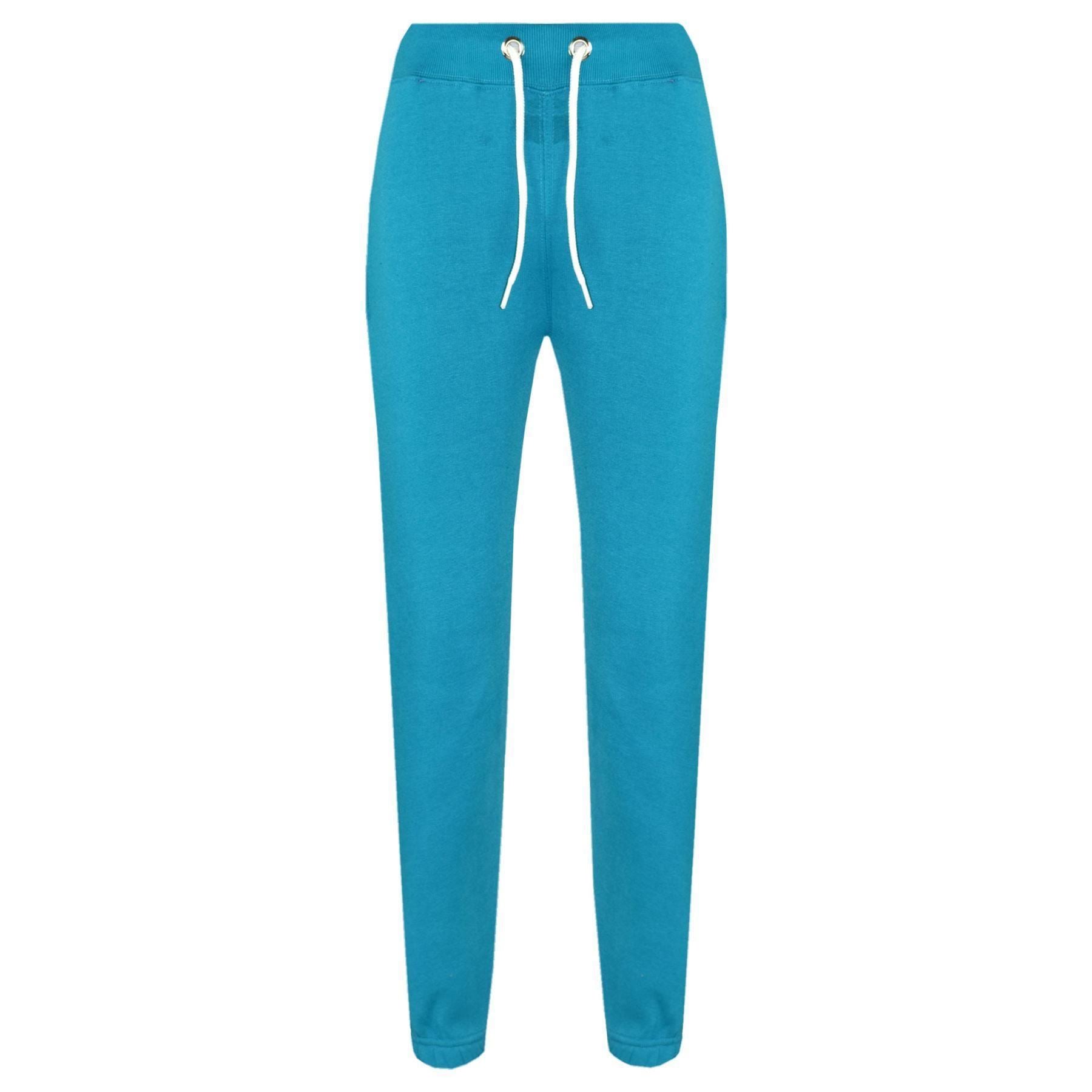 Kids Girls Boys Fleece Trouser Jogging Bottoms Sweatpants