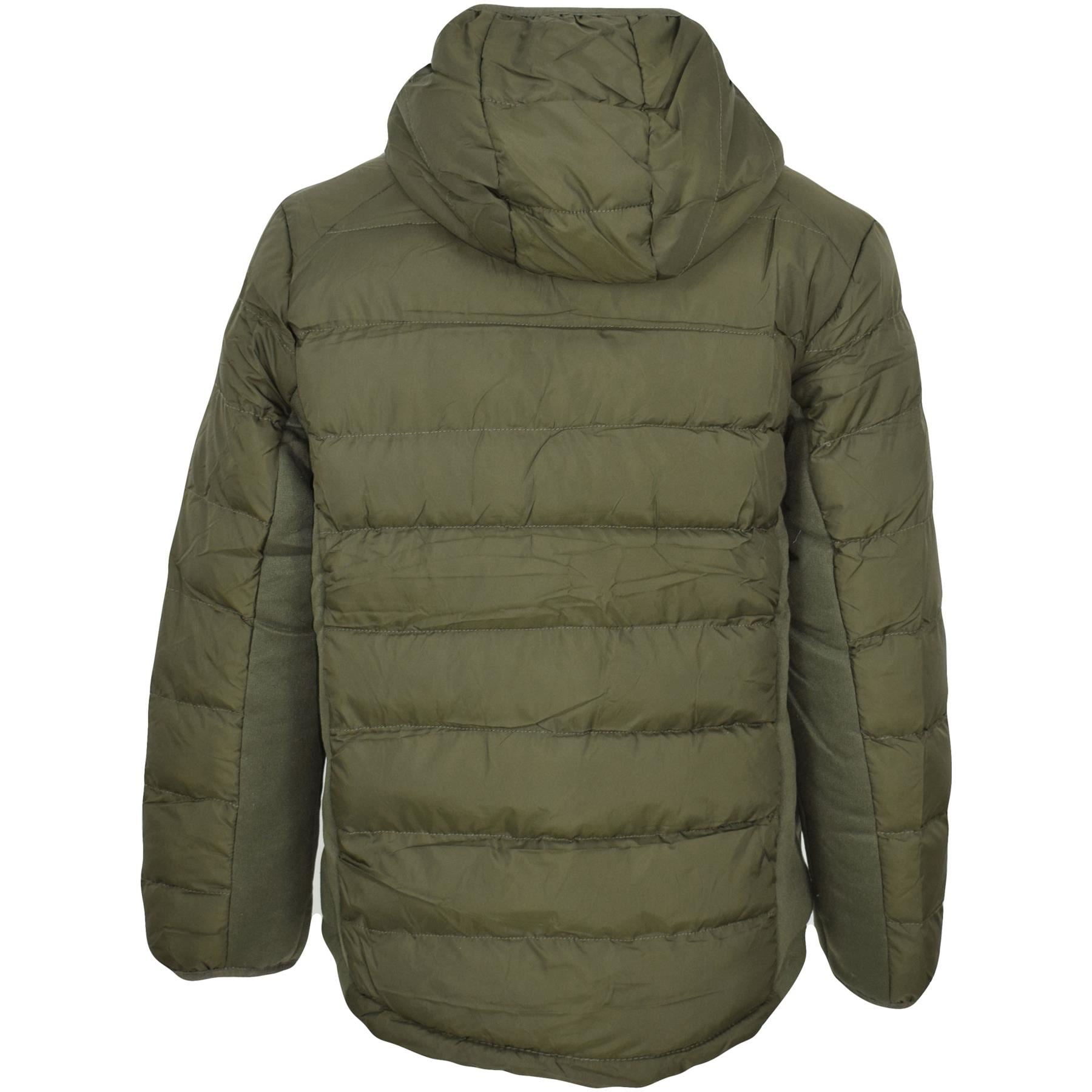 Kids Boys Fashion Padded Casual School Olive Jacket - Kids Clothing Store