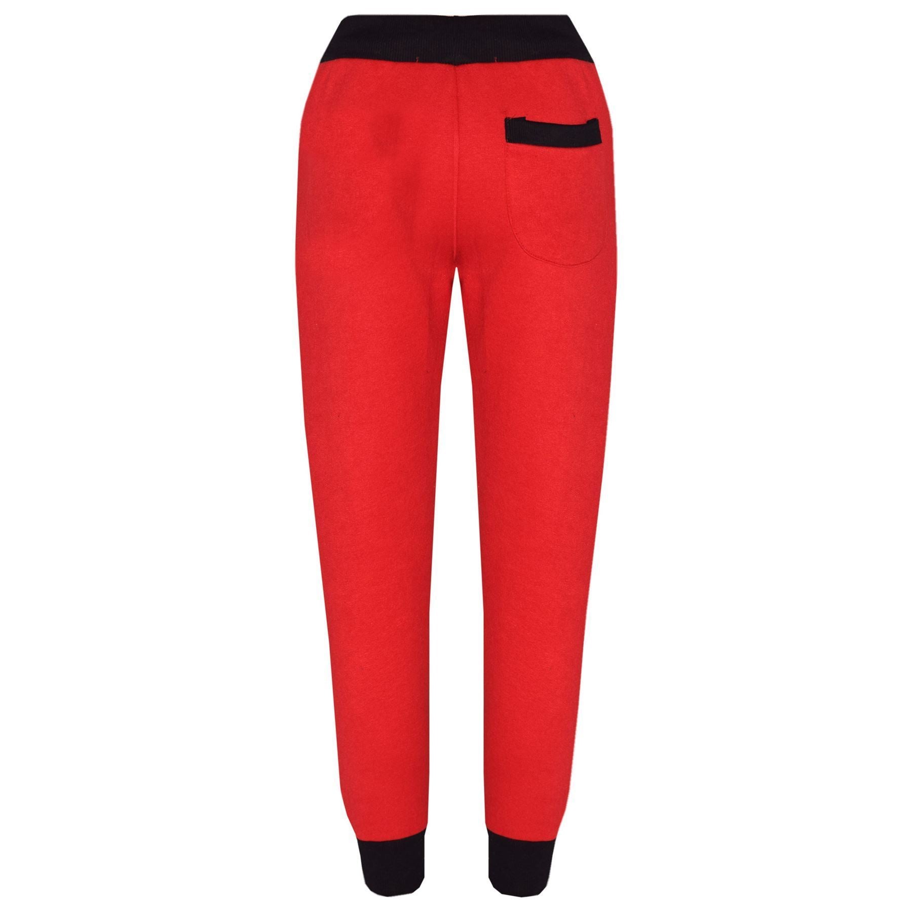 Kids Girls The Power Design Jogger Red Tracksuit