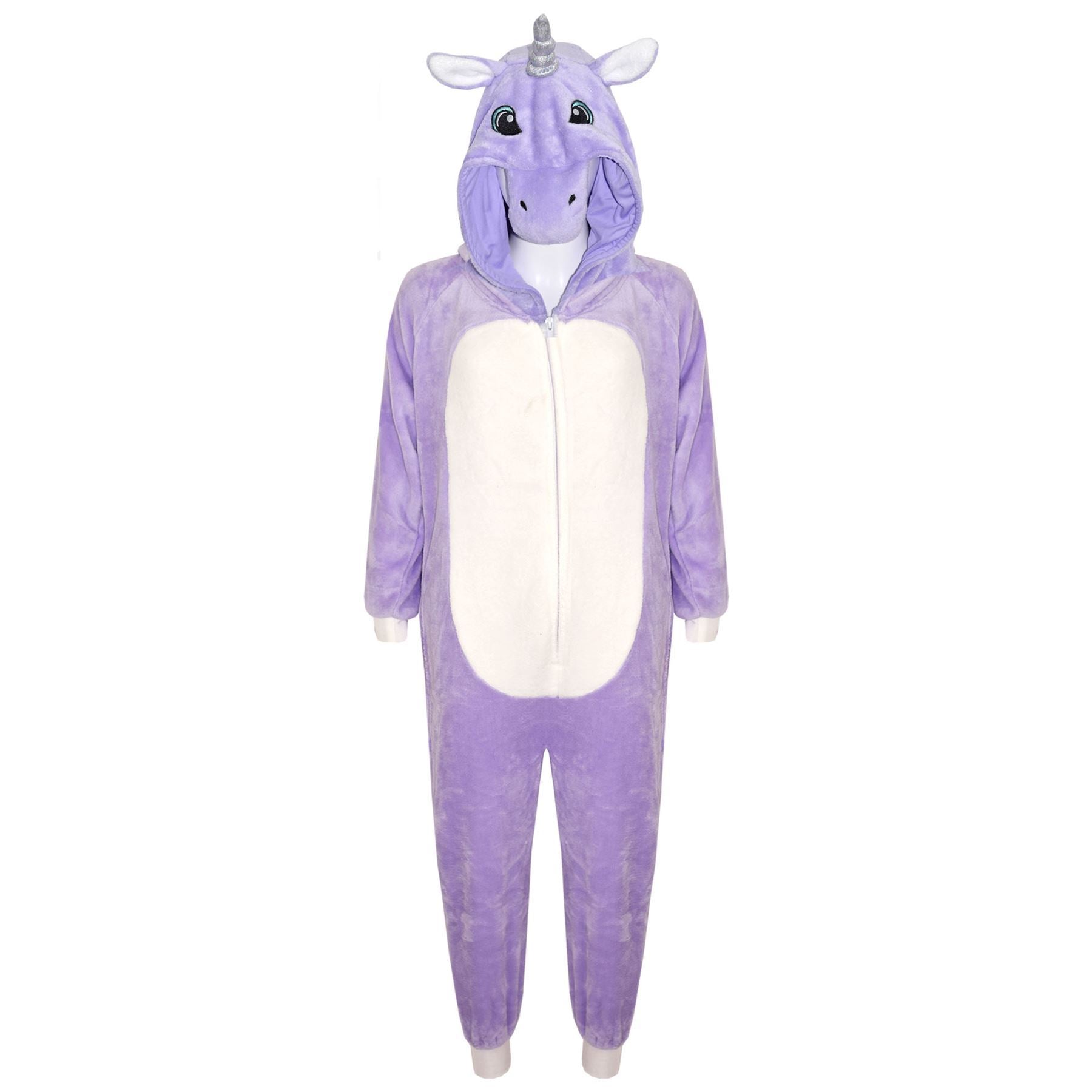 Kids A2Z Onesie One Piece Unicorn Pyjamas World Book Day Costume Girls 2-13 Yrs