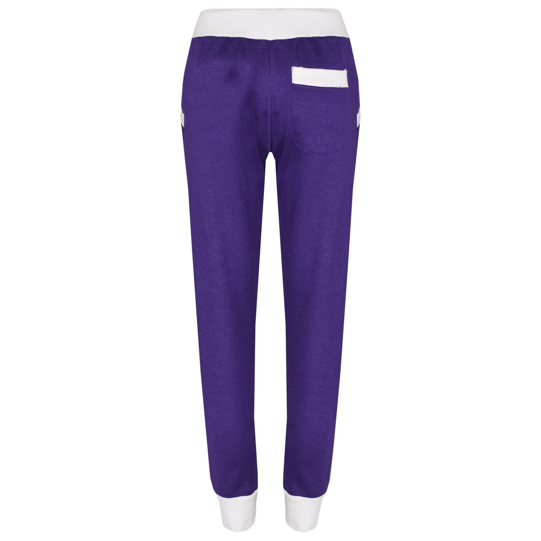 Kids Girls The Power Design Jogger Purple Tracksuit