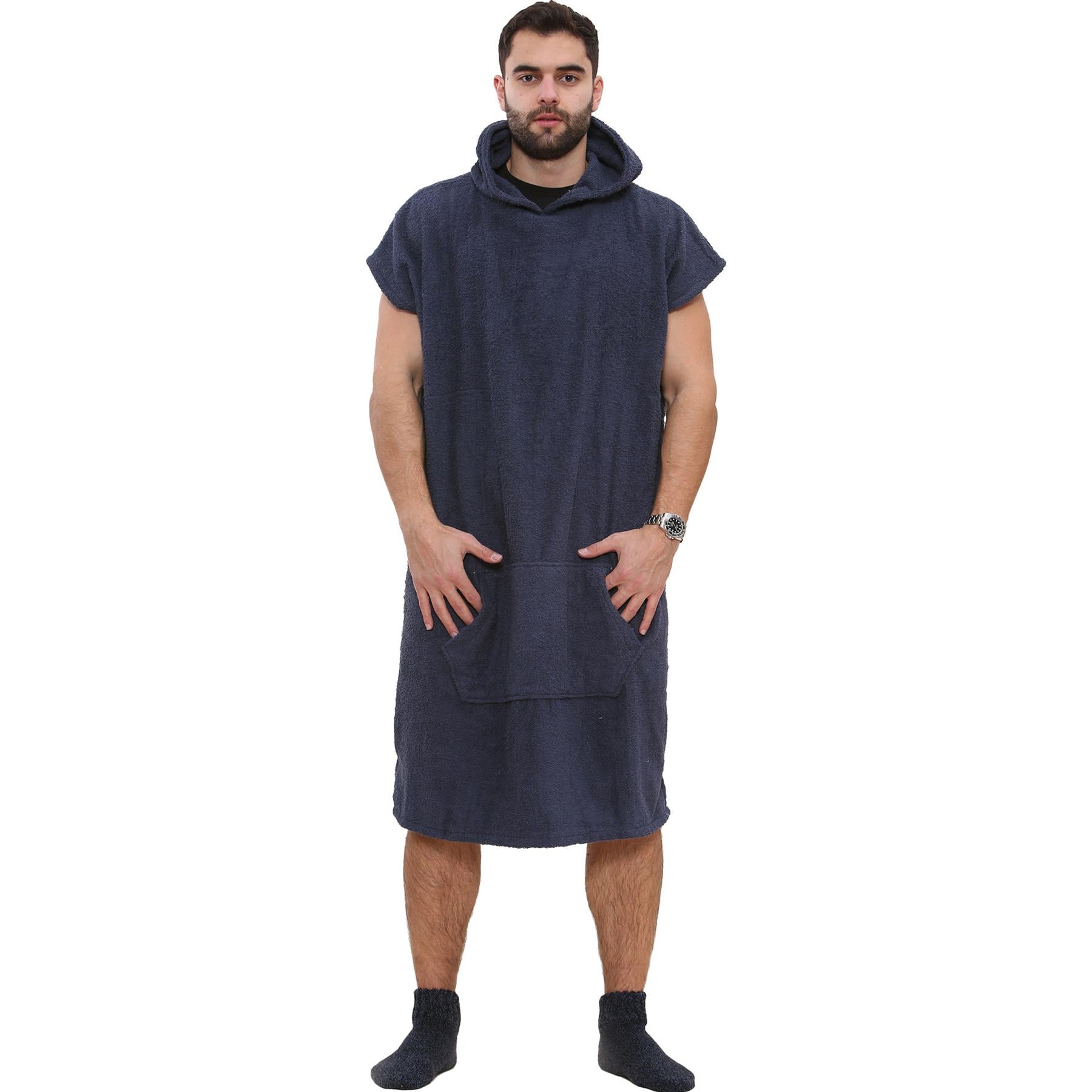 Adults Towel Poncho Bathrobe Ladies Gents Mens Gift - Kids Clothing Store