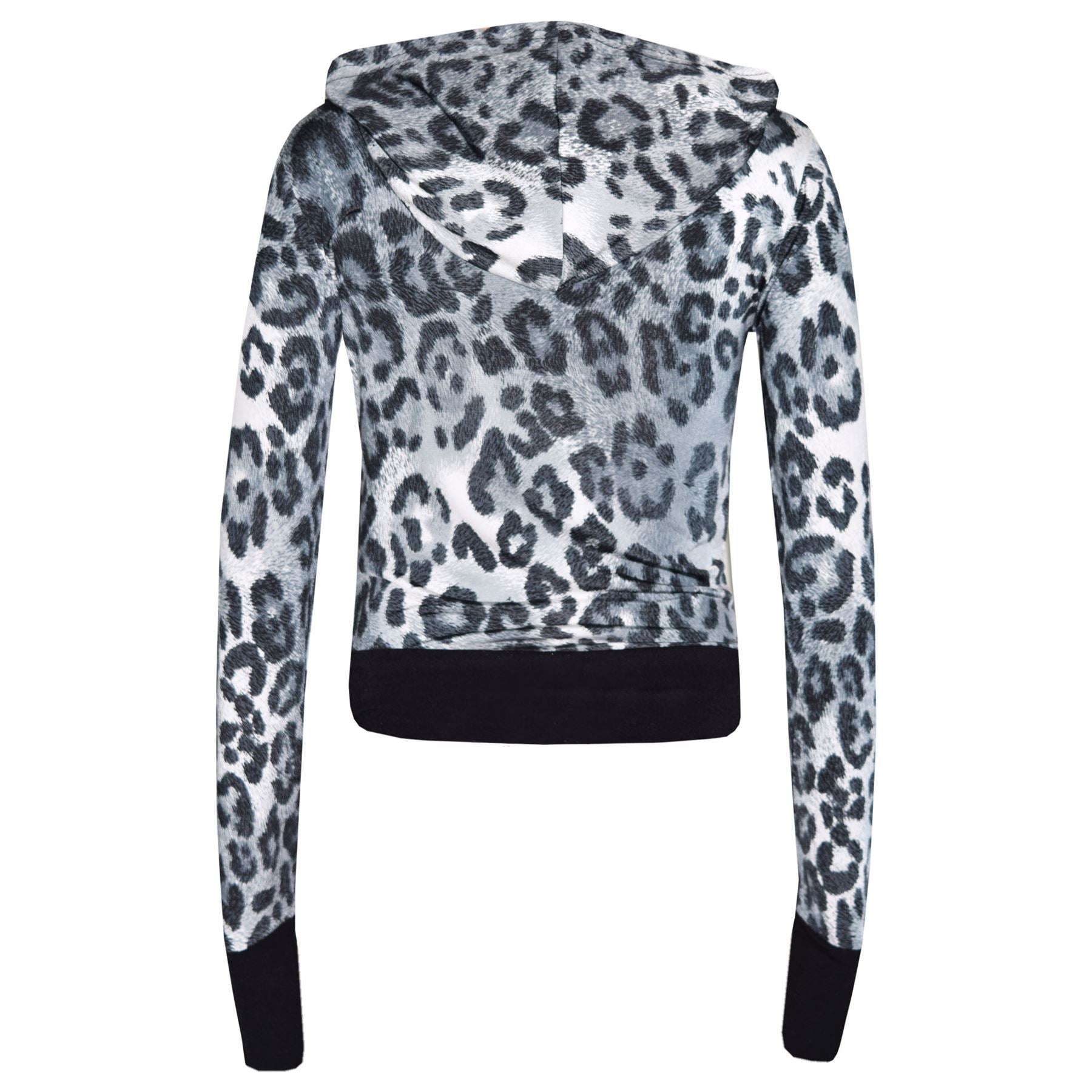 Girls Brooklyn 76 Leopard Print Hooded Crop Top Legging - Kids Clothing Store