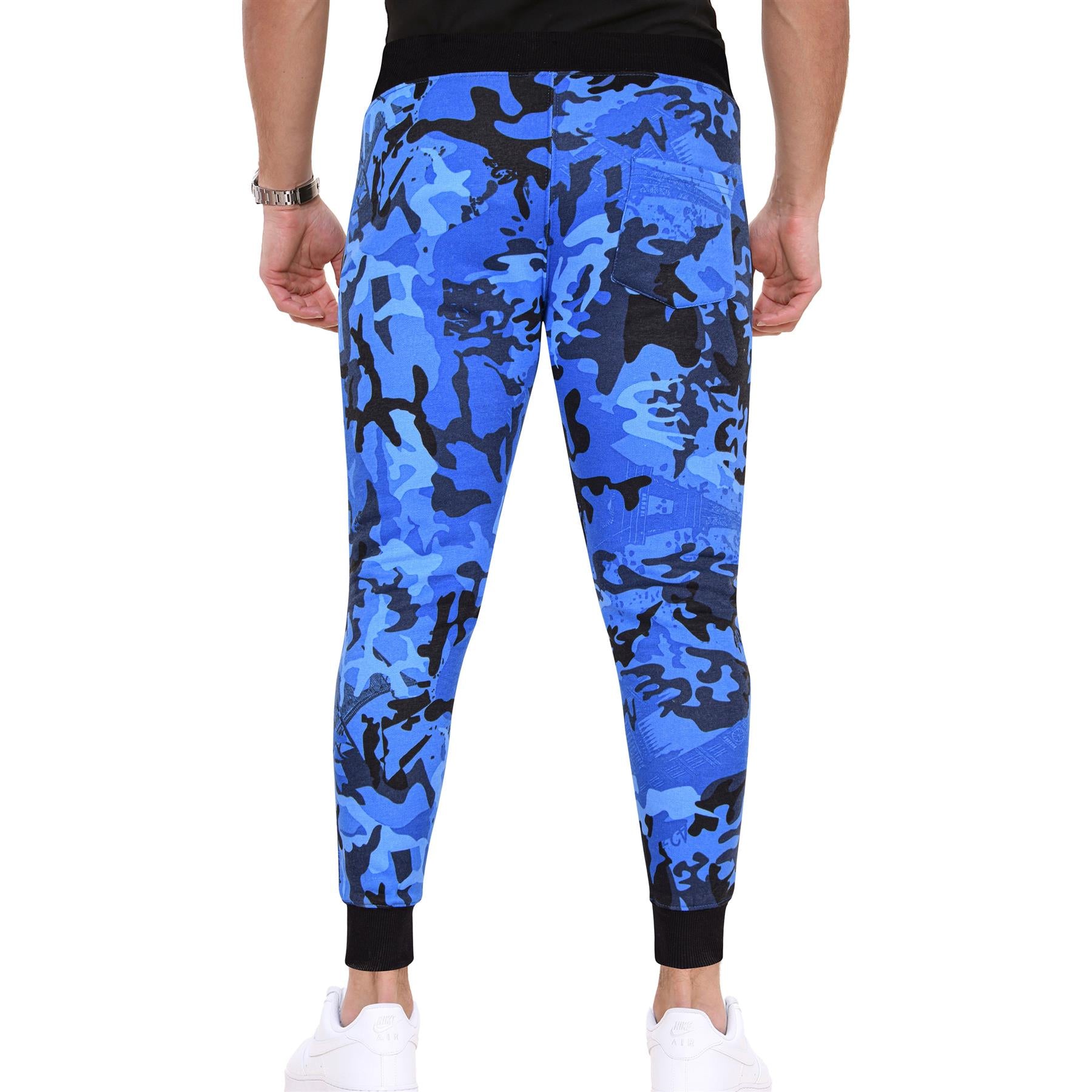 Mens Fleece Jogging Bottoms Joggers Exercise Trousers