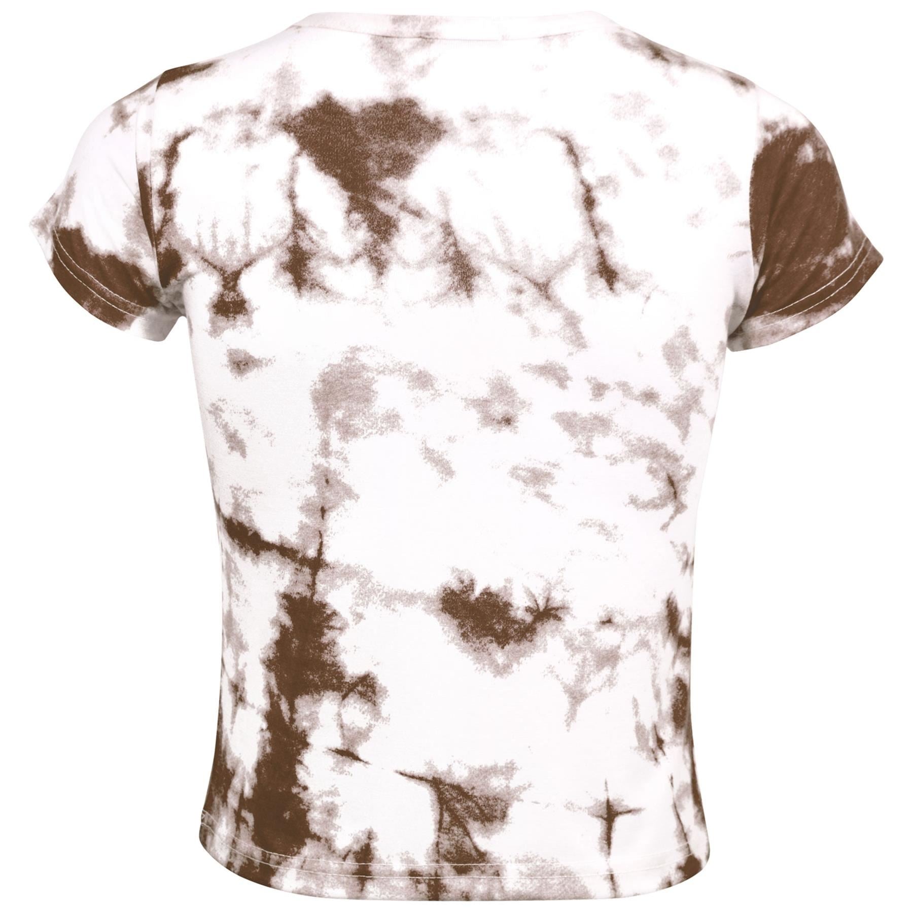 Kids Girls Tie Dye Print T Shirts