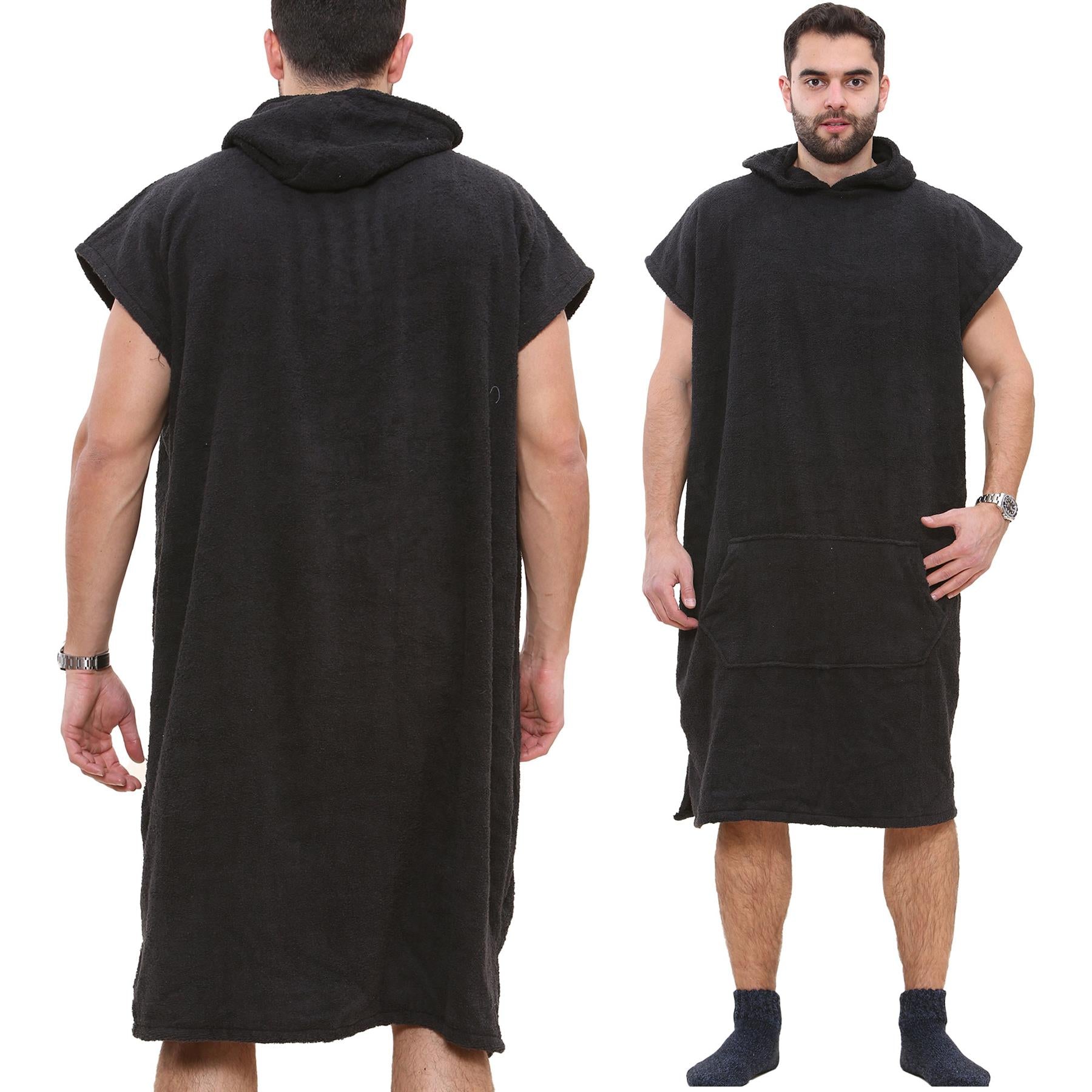 Adults Towel Poncho Bathrobe Ladies Gents Mens Gift - Kids Clothing Store