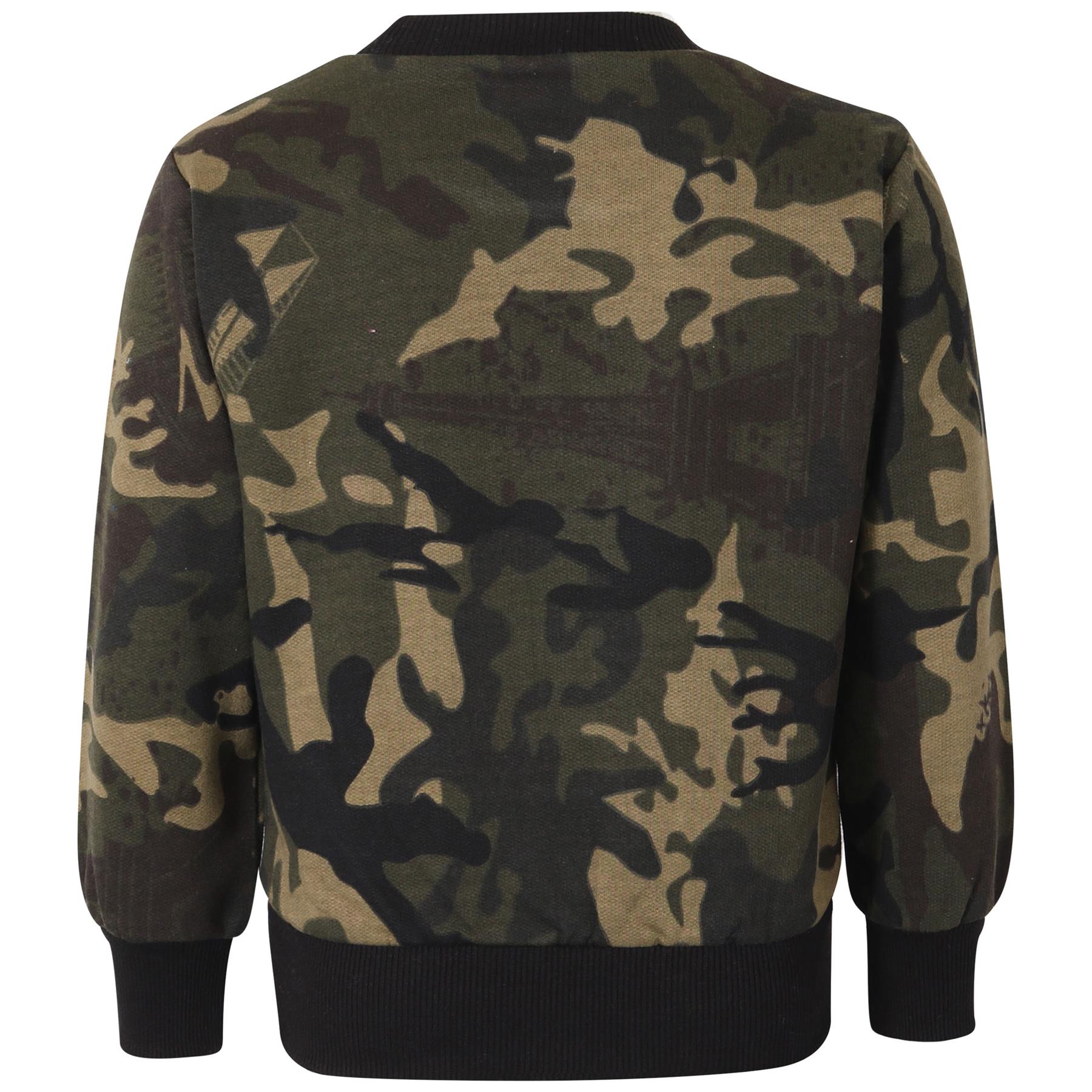 Girls Boys Camouflage Sweatshirt & Bottom Tracksuit